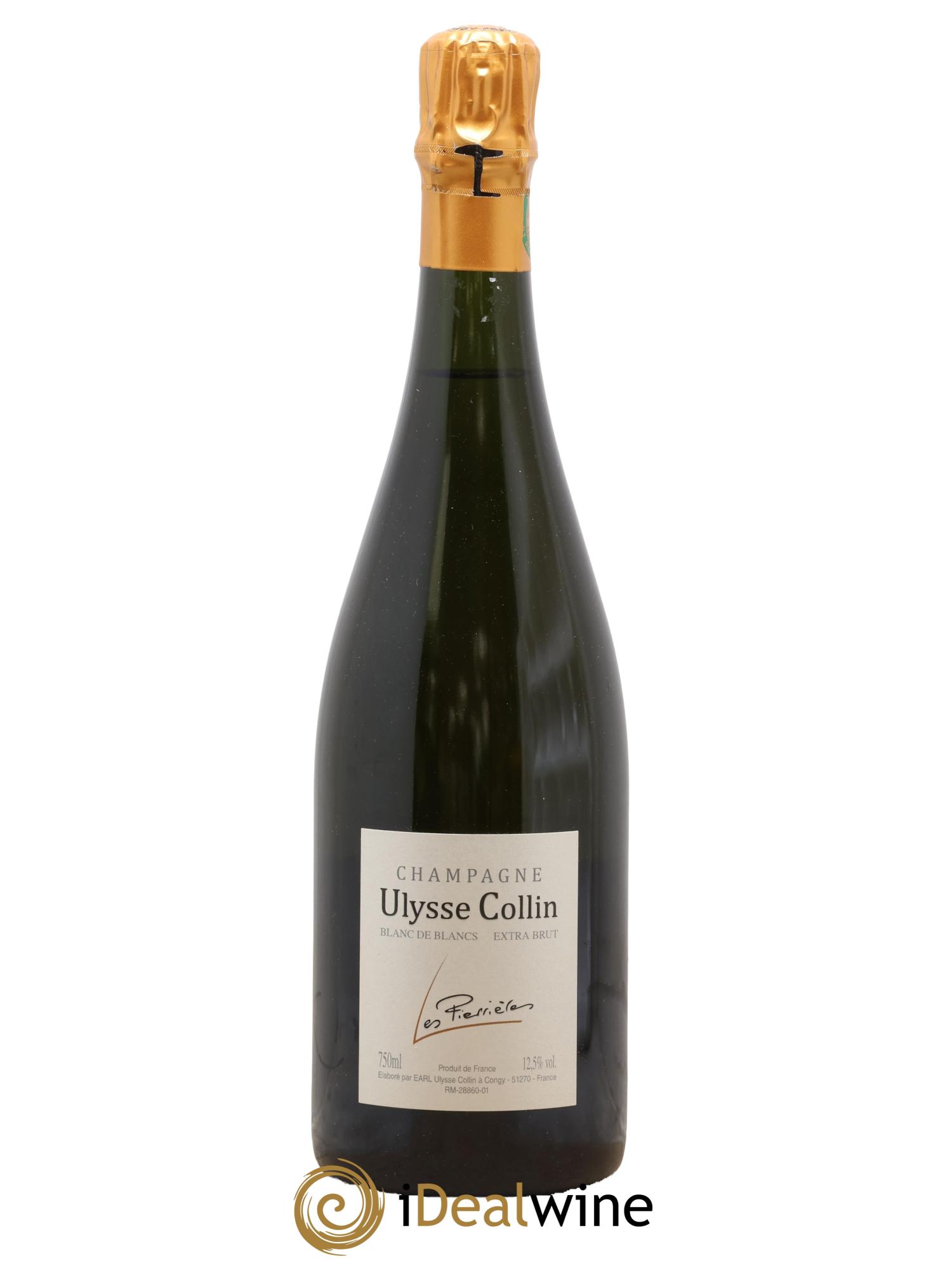 Les Pierrières Blancs de Blancs Extra-Brut Ulysse Collin - Posten von 1 Flasche - 0