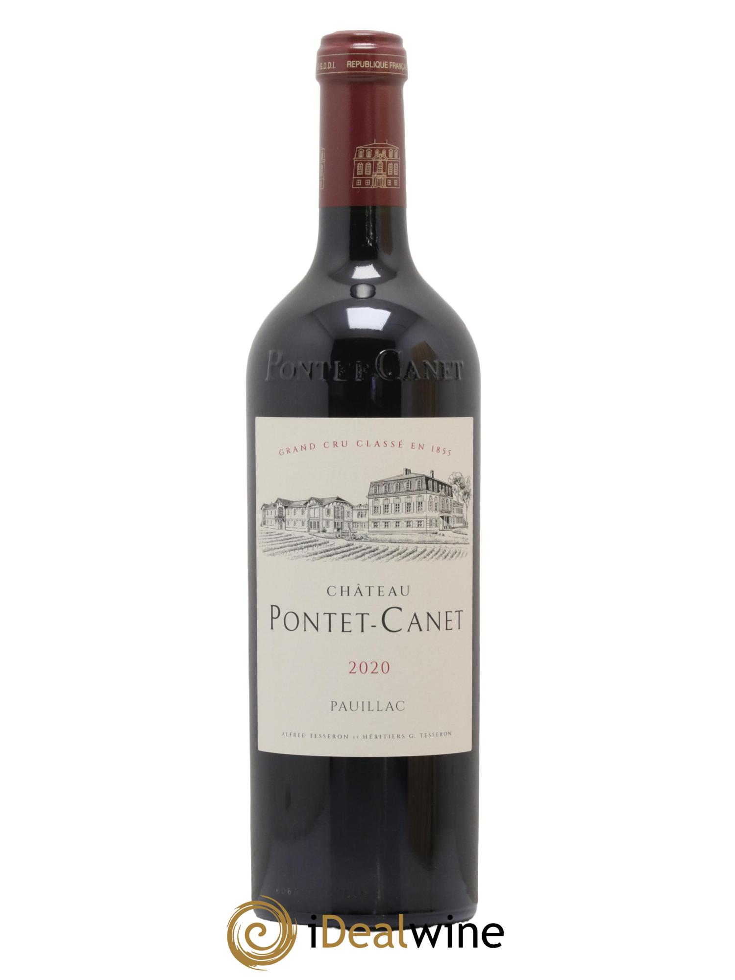 Château Pontet Canet 5ème Grand Cru Classé 2020 - Lot de 1 bouteille - 1