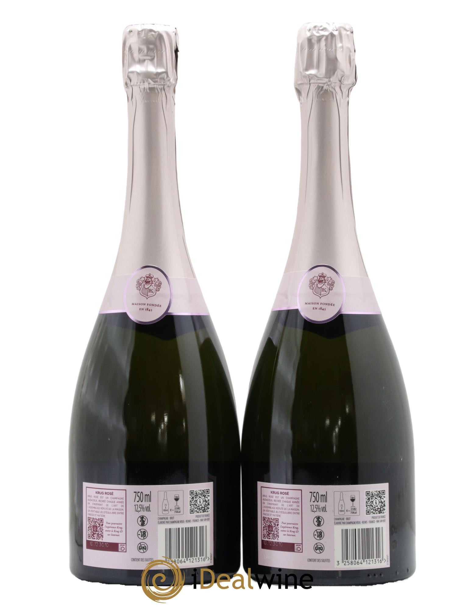 Rosé 28ème Edition Brut Krug - Lotto di 2 bottiglie - 1