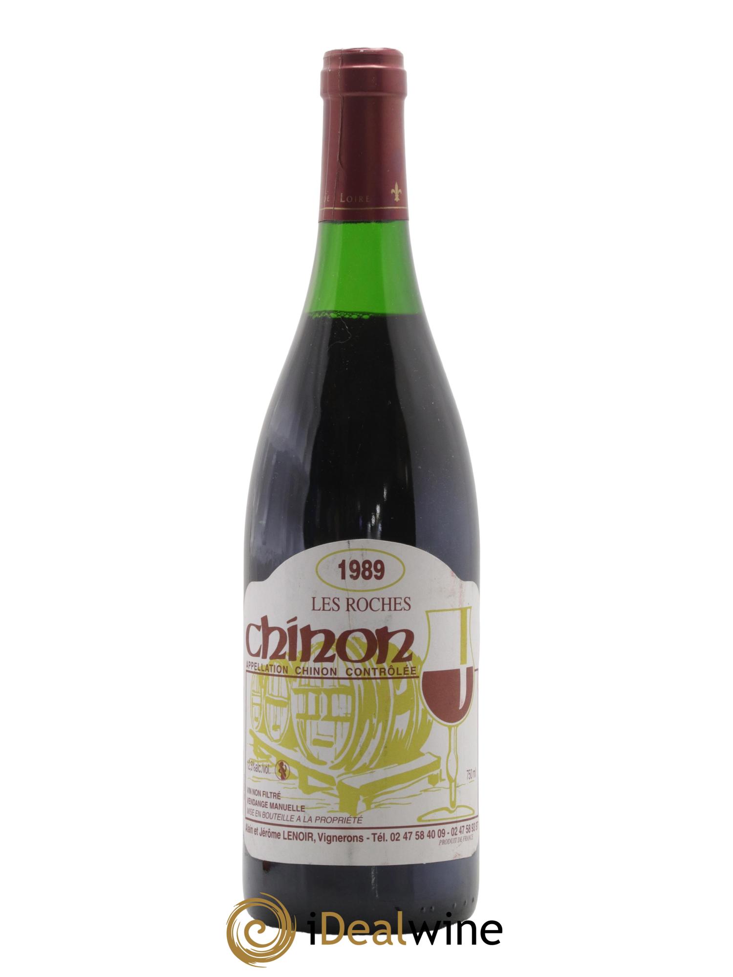 Chinon Les Roches Lenoir (Domaine) 1989 - Lot de 1 bouteille - 0