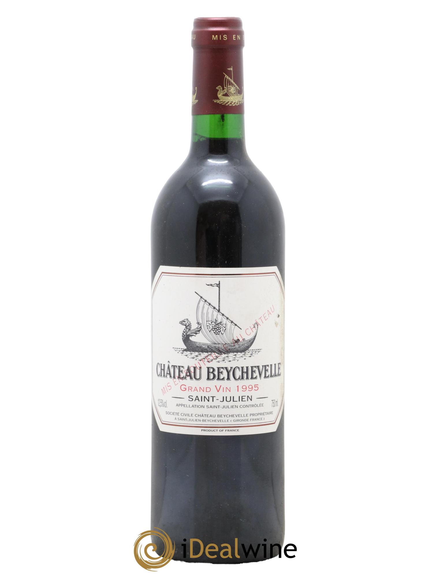 Château Beychevelle 4ème Grand Cru Classé 1995 - Lot de 1 bouteille - 0