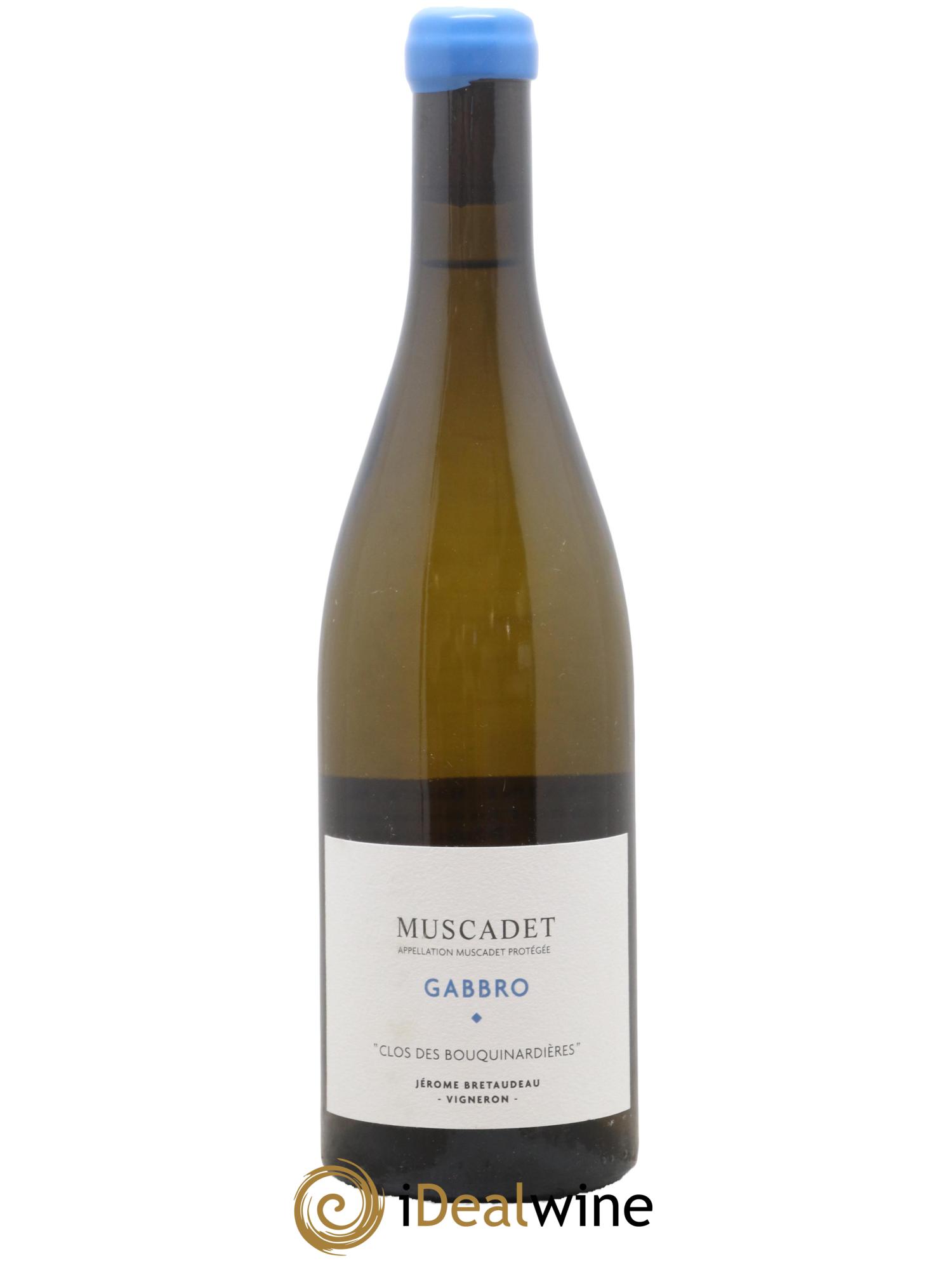 Muscadet-Sèvre-et-Maine Gabbro Jérôme Bretaudeau - Domaine de Bellevue 2022 - Lot de 1 bouteille - 0