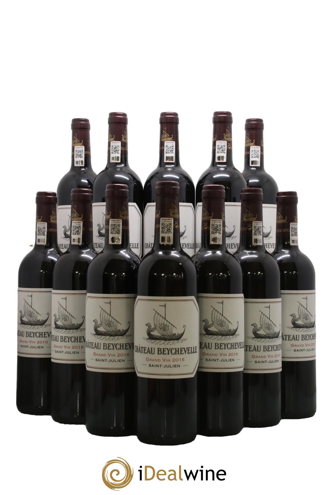 Château Beychevelle 4ème Grand Cru Classé 2016 - Lot de 12 bouteilles - 0