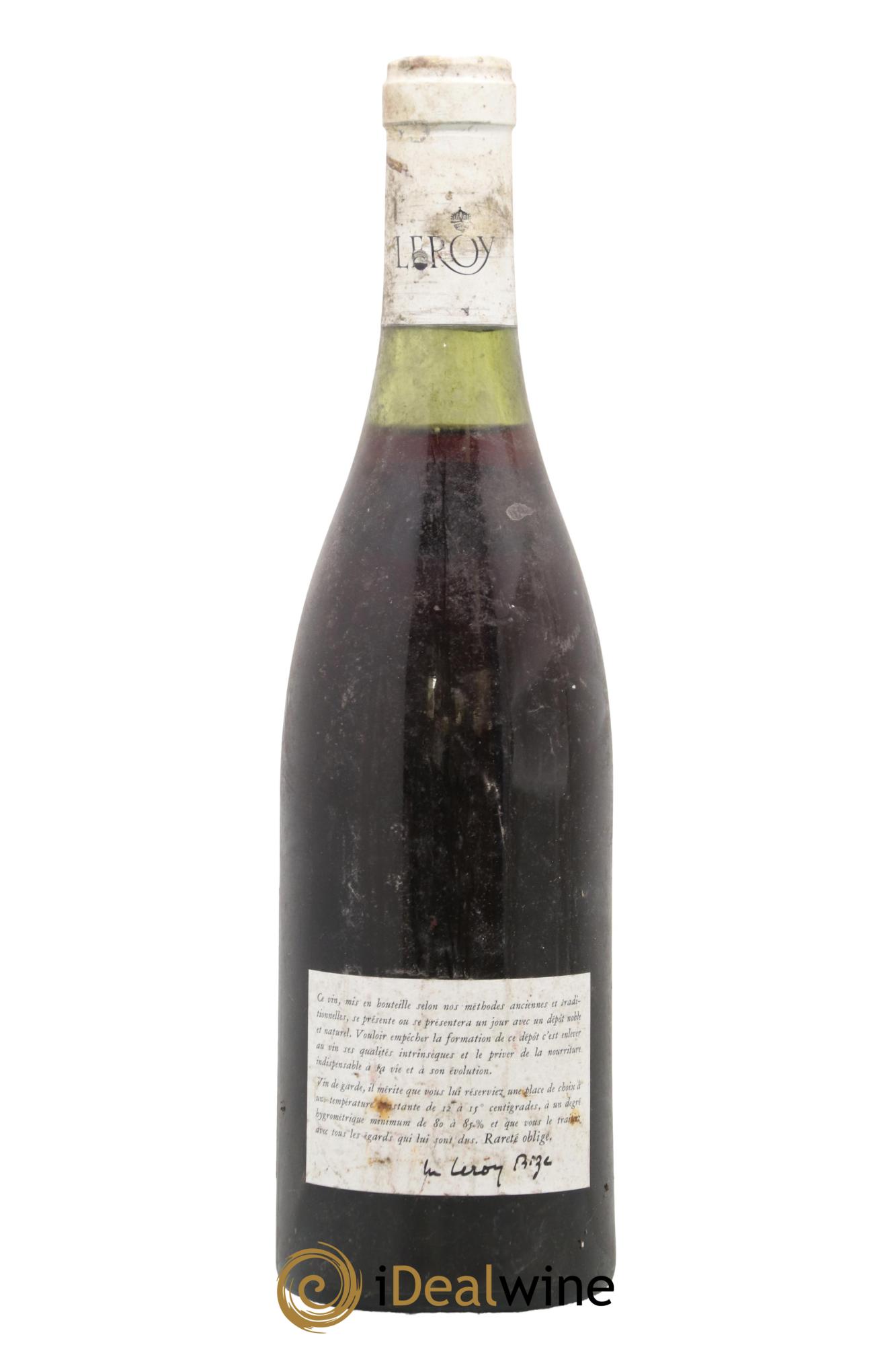Gevrey-Chambertin Leroy (Domaine) 1979 - Lot of 1 bottle - 1