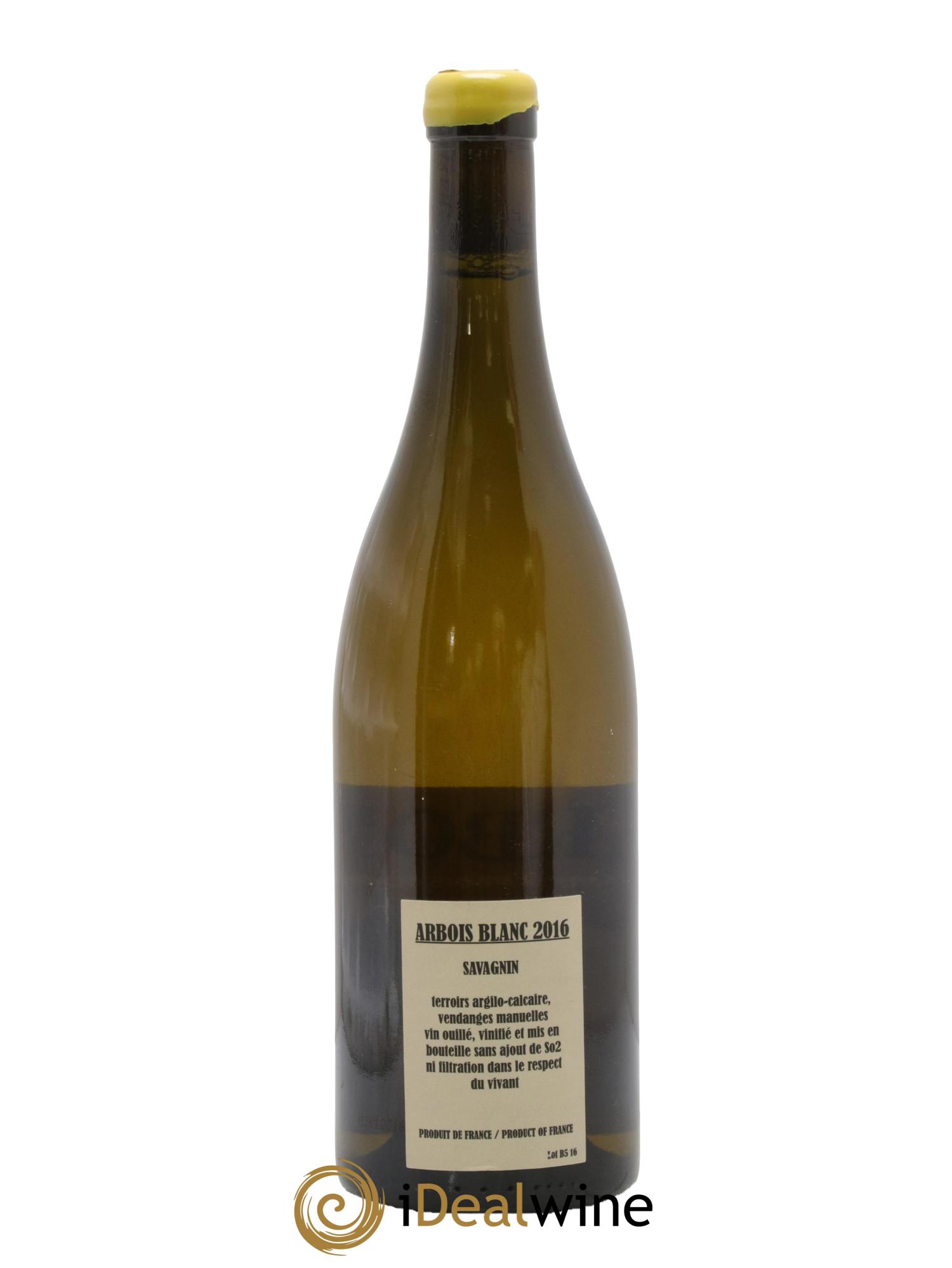 Arbois Savagnin Adeline Houillon & Renaud Bruyère 2016 - Lot of 1 bottle - 1