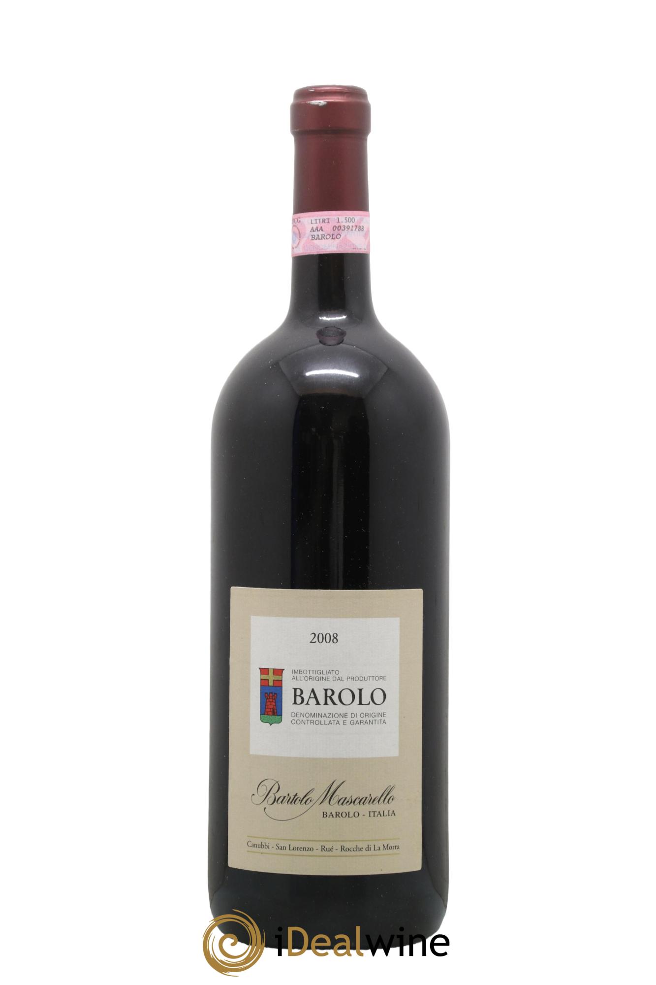 Barolo DOCG Bartolo Mascarello 2008 - Lot de 1 magnum - 0