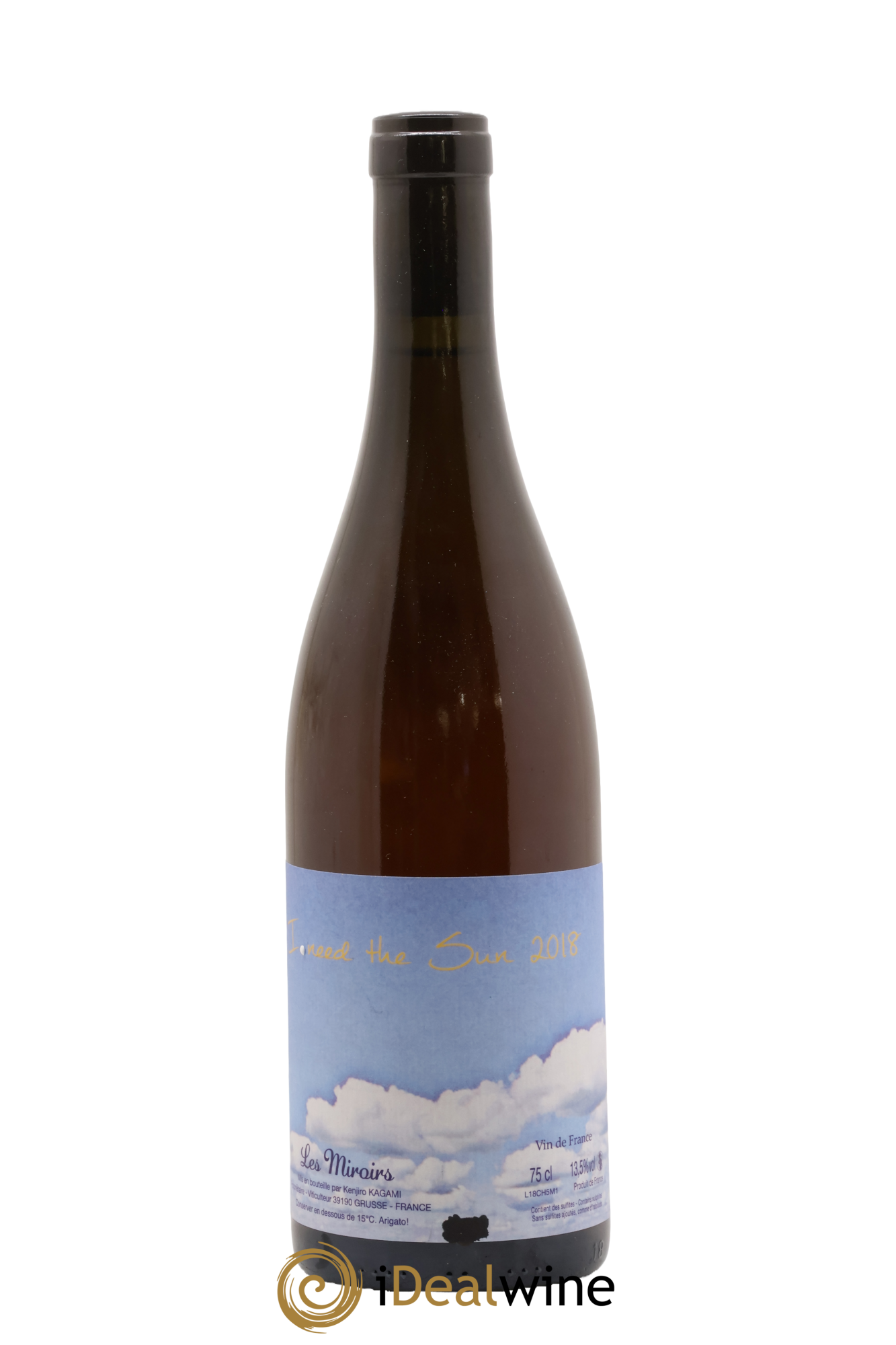 Vin de France I need the Sun Kenjiro Kagami - Domaine des Miroirs 2018 - Lot of 1 bottle - 0