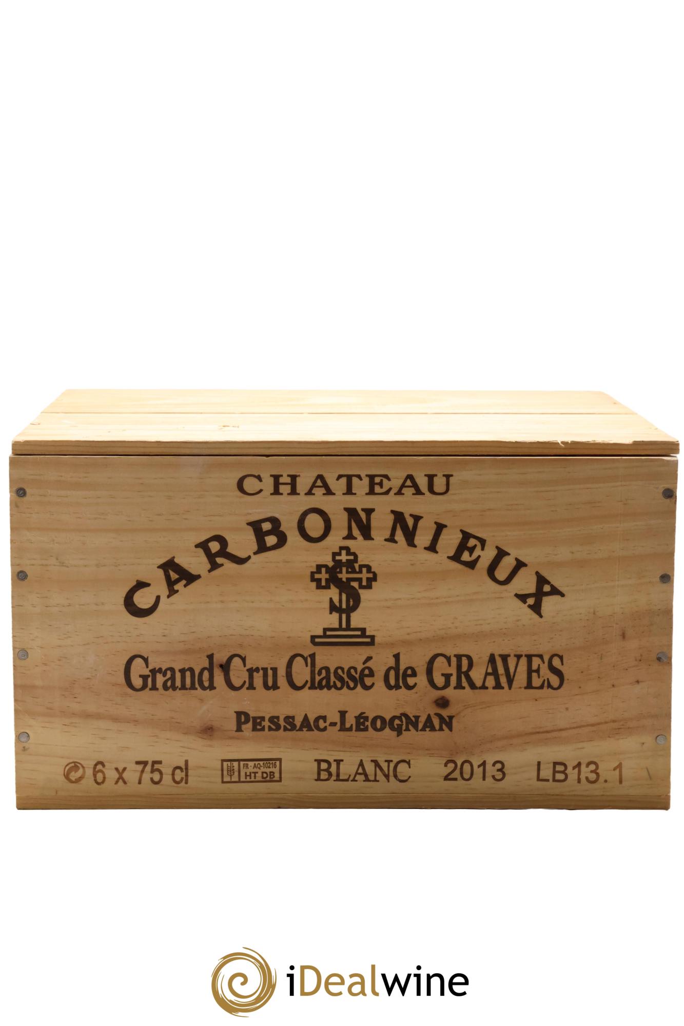Château Carbonnieux Cru Classé de Graves 2013 - Lotto di 6 bottiglie - 1