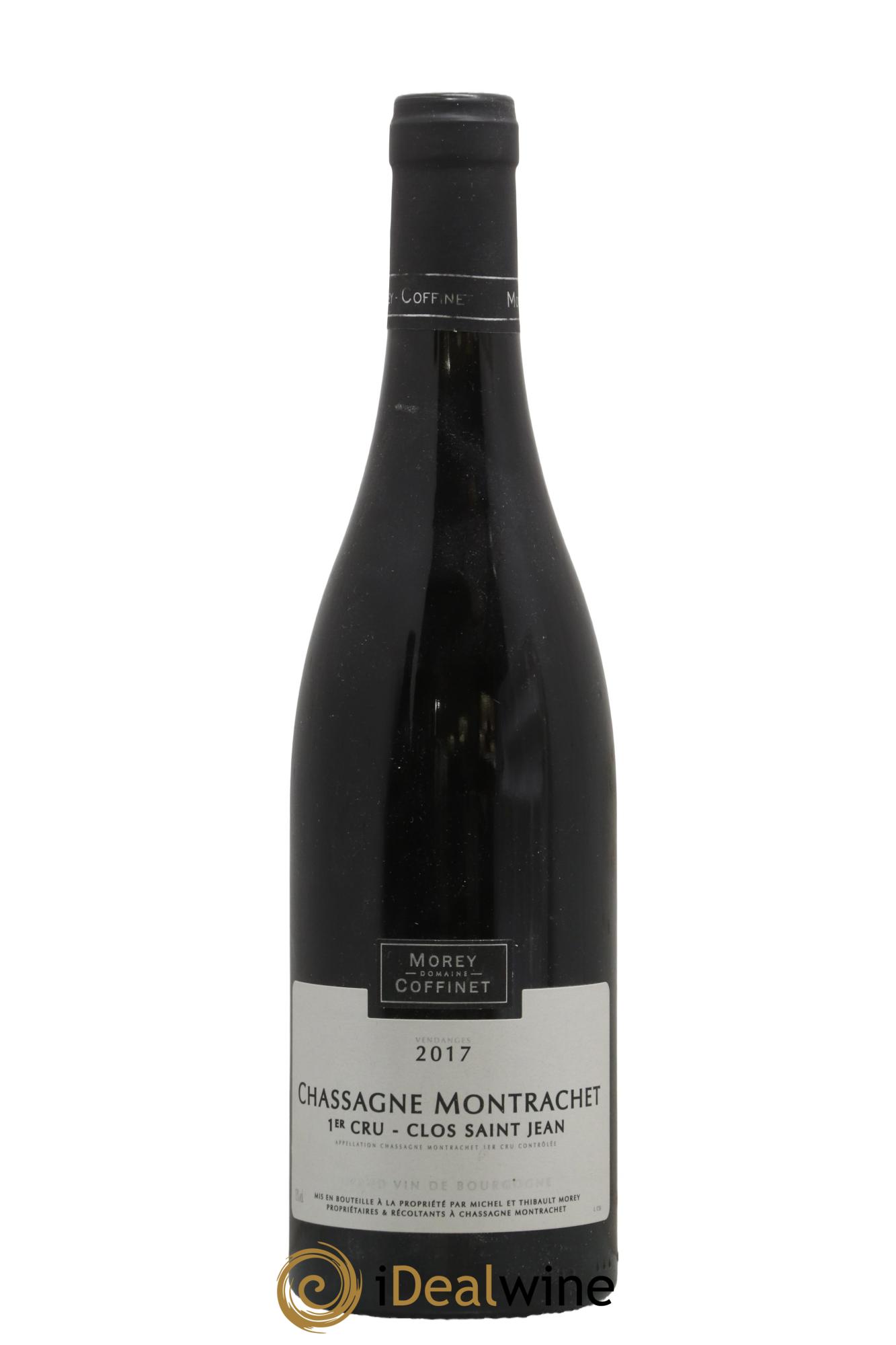 Chassagne-Montrachet 1er Cru Clos Saint-Jean Morey-Coffinet (Domaine) 2017 - Lot de 1 bouteille - 0