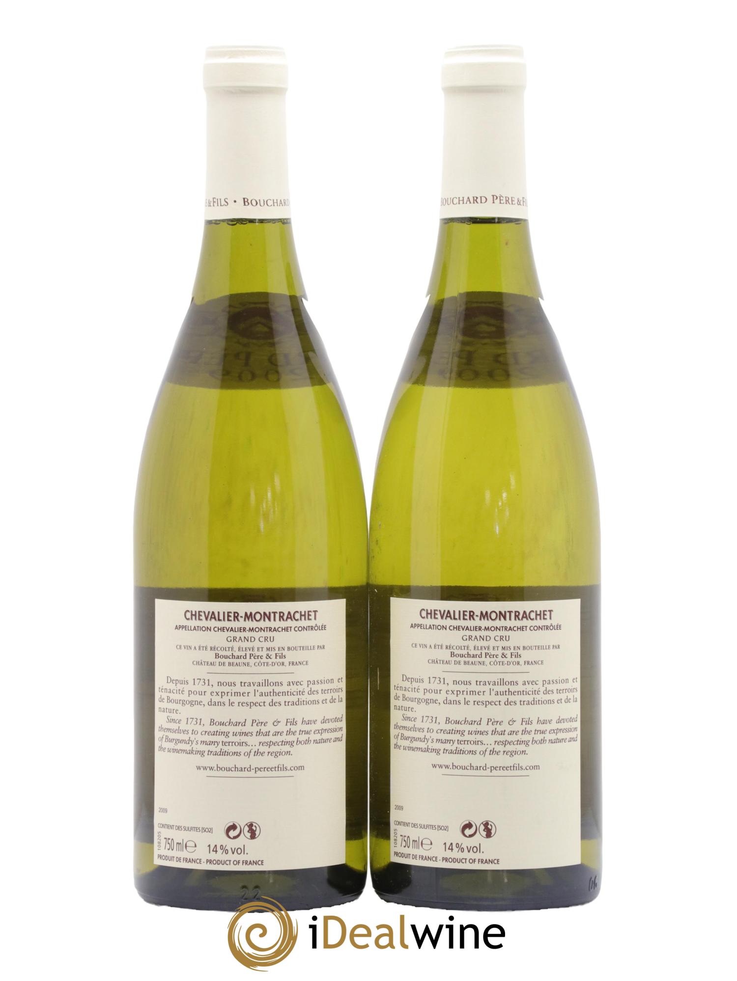 Chevalier-Montrachet Grand Cru Bouchard Père & Fils 2009 - Lot of 2 bottles - 1