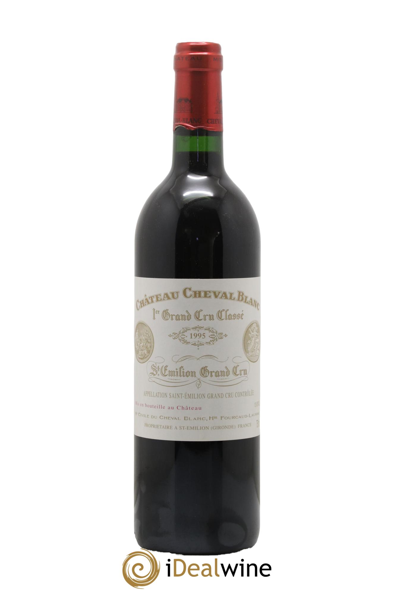 Château Cheval Blanc 1er Grand Cru Classé A 1995 - Lotto di 1 bottiglia - 0