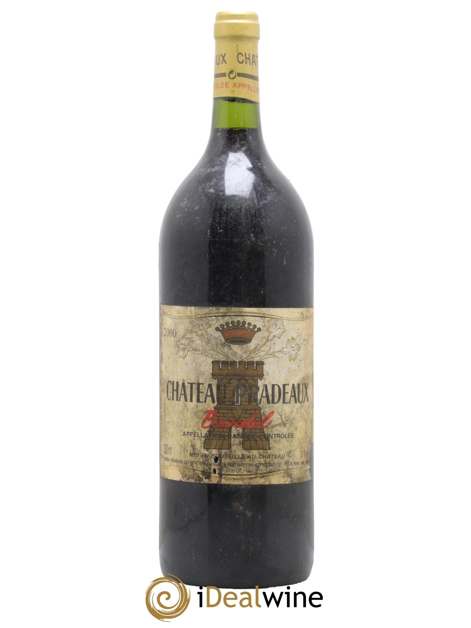Bandol Château Pradeaux Famille Portalis 2000 - Lot de 1 magnum - 0