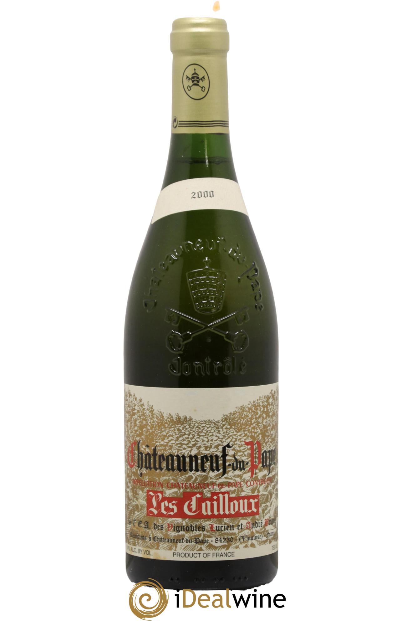 Châteauneuf-du-Pape Les Cailloux André Brunel 2000 - Lot de 1 bouteille - 0