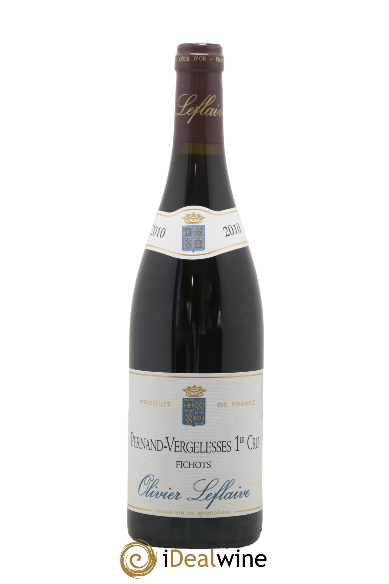 Pernand-Vergelesses 1er Cru Les Fichots Olivier Leflaive 2010 - Lot de 1 bouteille - 0