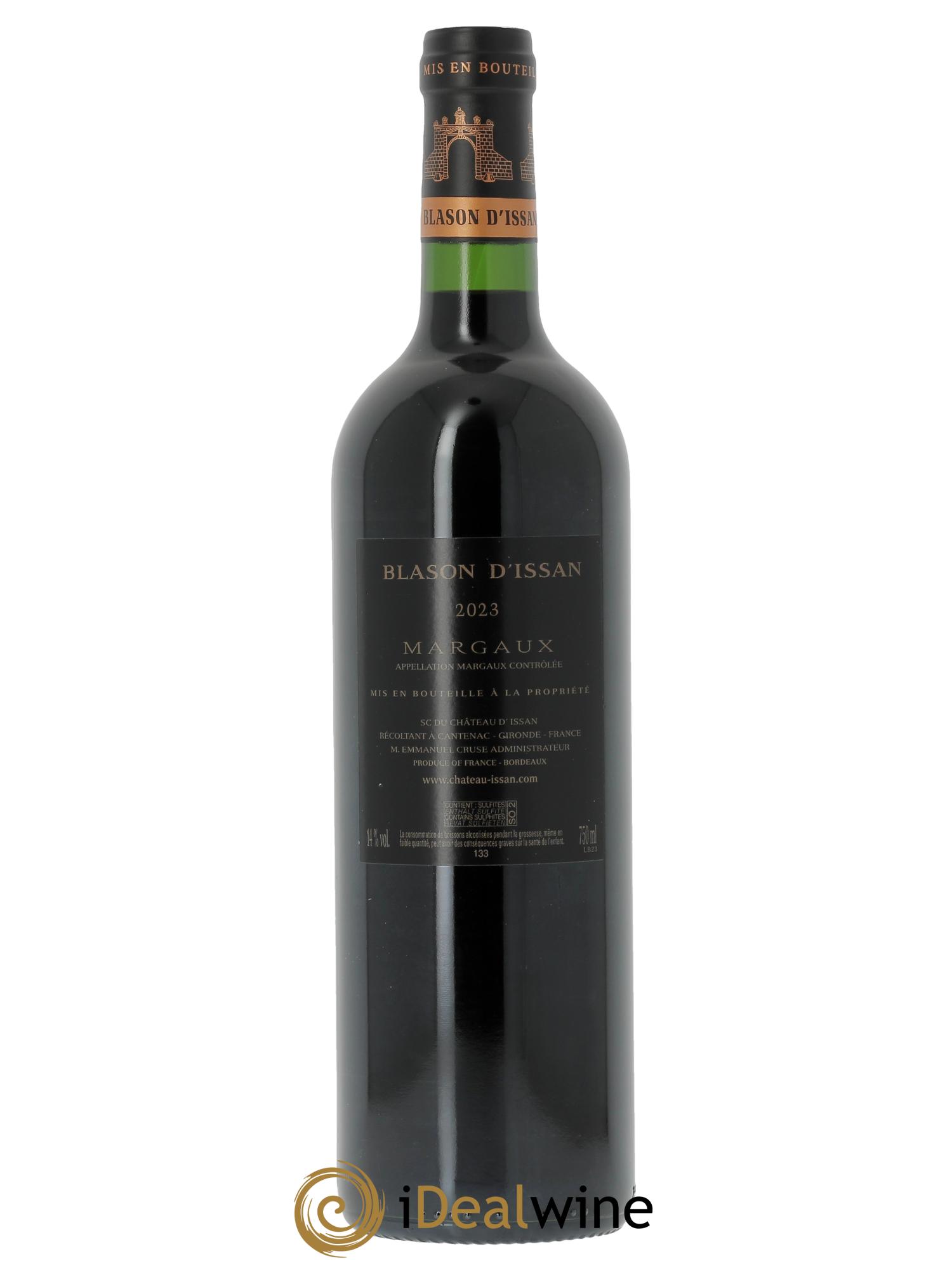 Blason d'Issan  2023 - Posten von 1 Flasche - 1