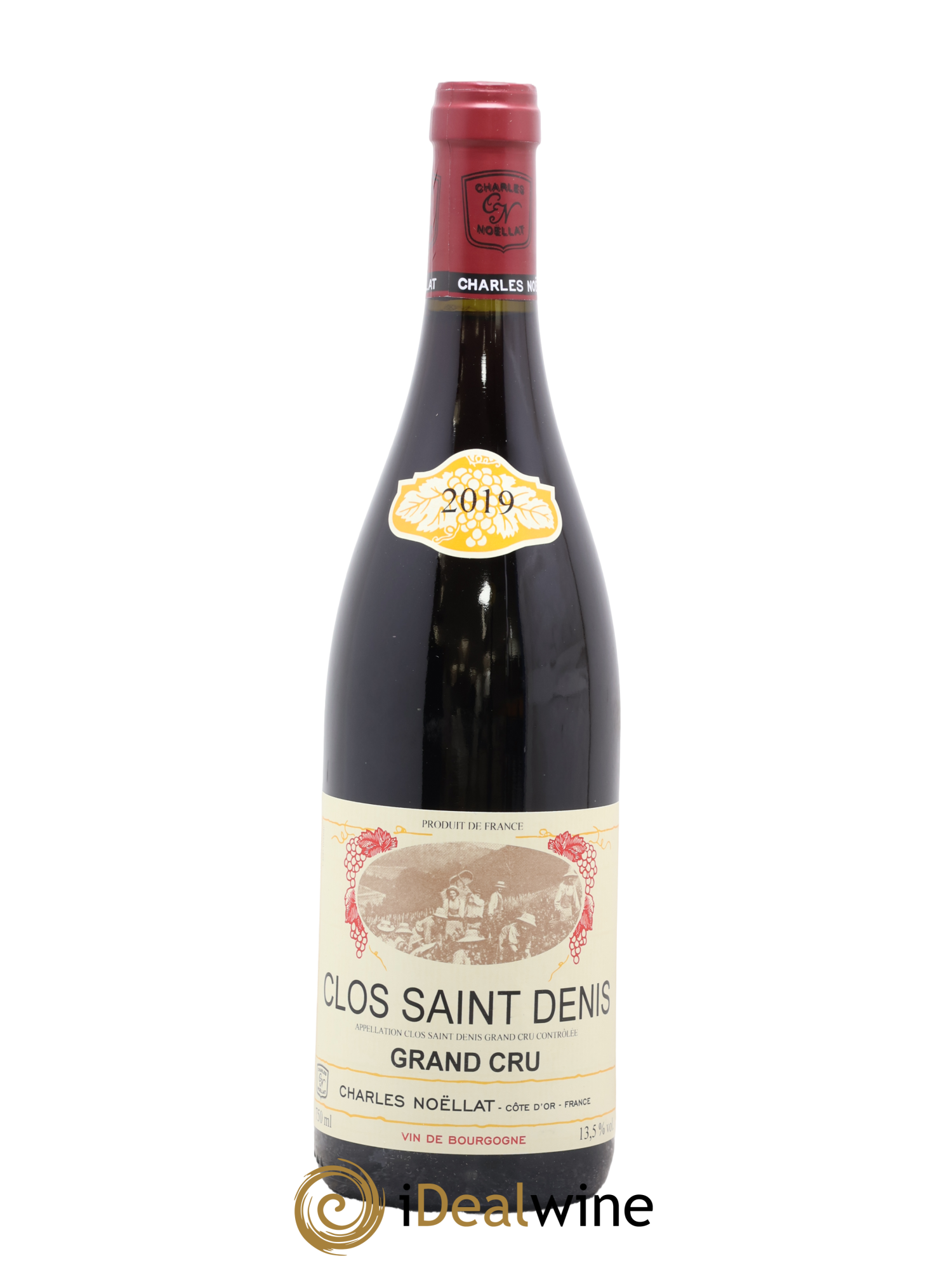 Clos Saint-Denis Grand Cru Domaine Charles Noellat 2019 - Lot de 1 bouteille - 0