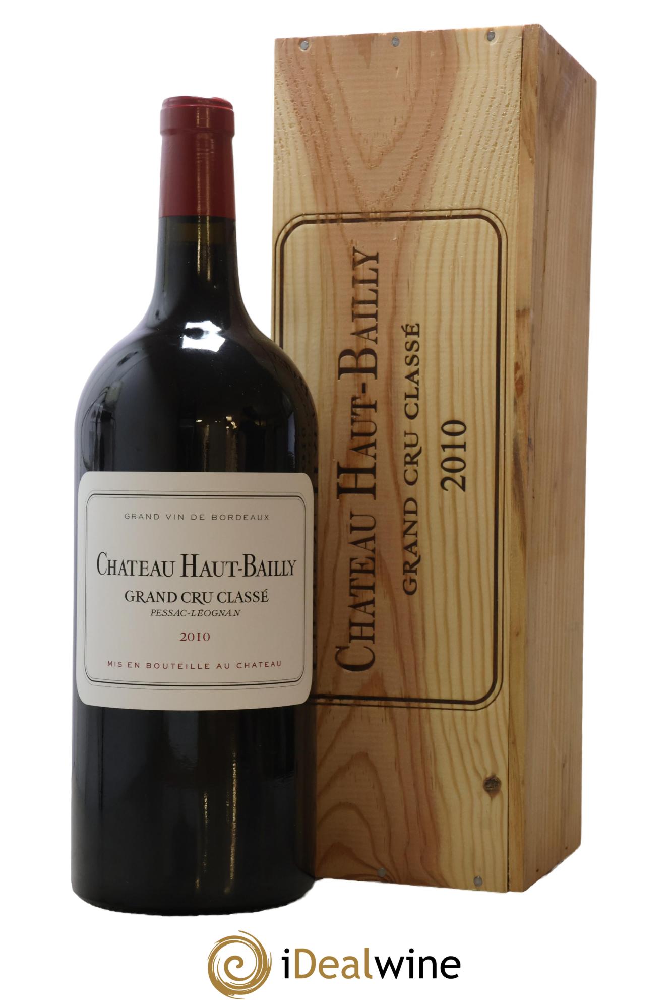 Château Haut-Bailly Cru Classé de Graves 2010 - Lot de 1 double magnum - 1