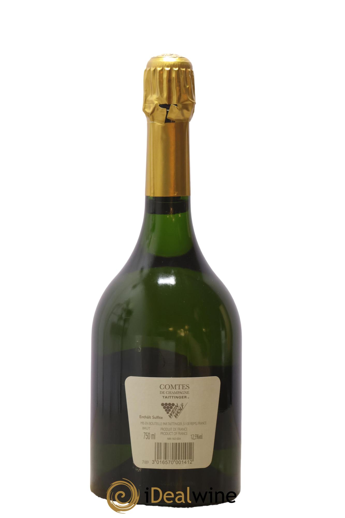 Comtes de Champagne Taittinger 2008 - Lot de 1 bouteille - 1