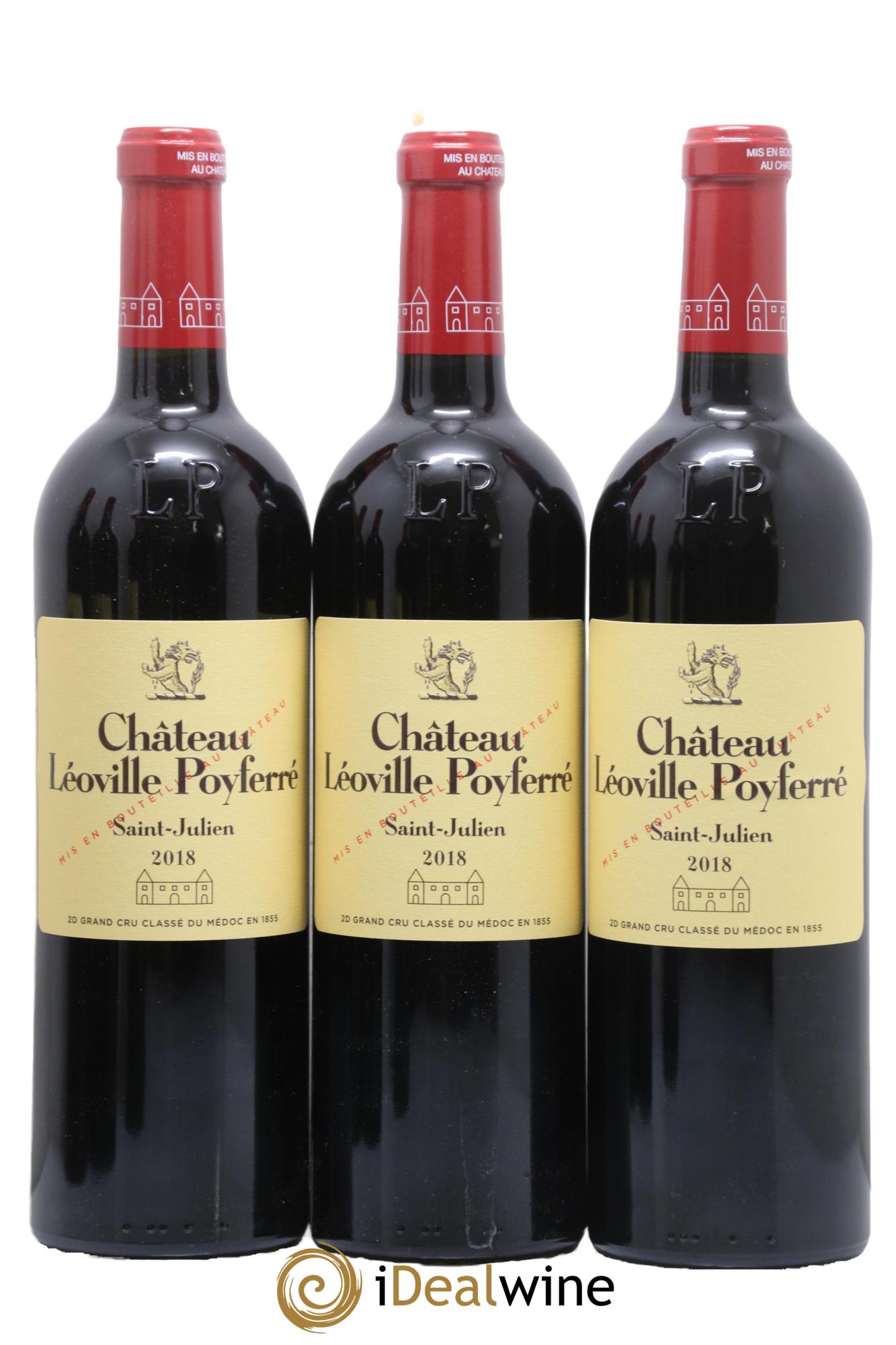 Château Léoville Poyferré 2ème Grand Cru Classé 2018 - Lotto di 6 bottiglie - 1