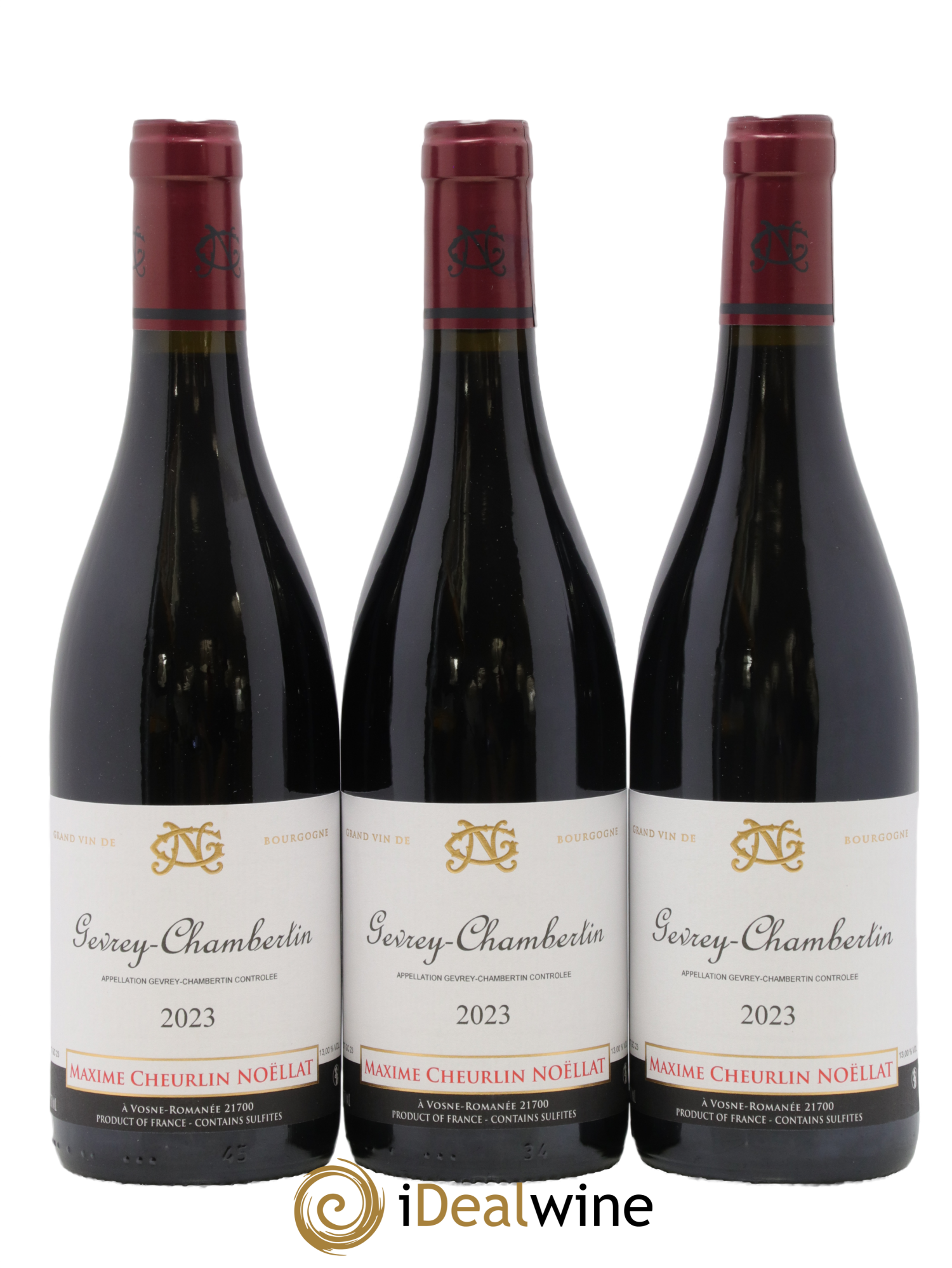 Gevrey-Chambertin Maxime Cheurlin Noëllat 2023 - Lotto di 3 bottiglie - 0