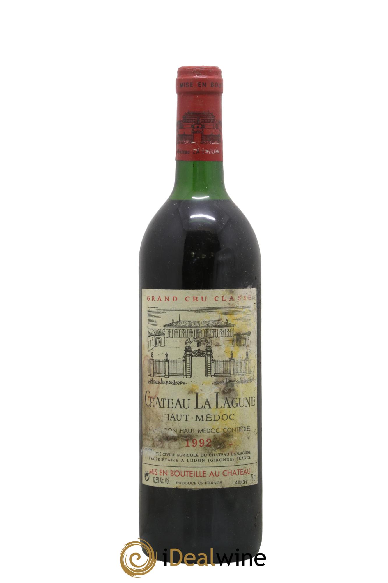 Château la Lagune 3ème Grand Cru Classé 1992 - Lot of 1 bottle - 0