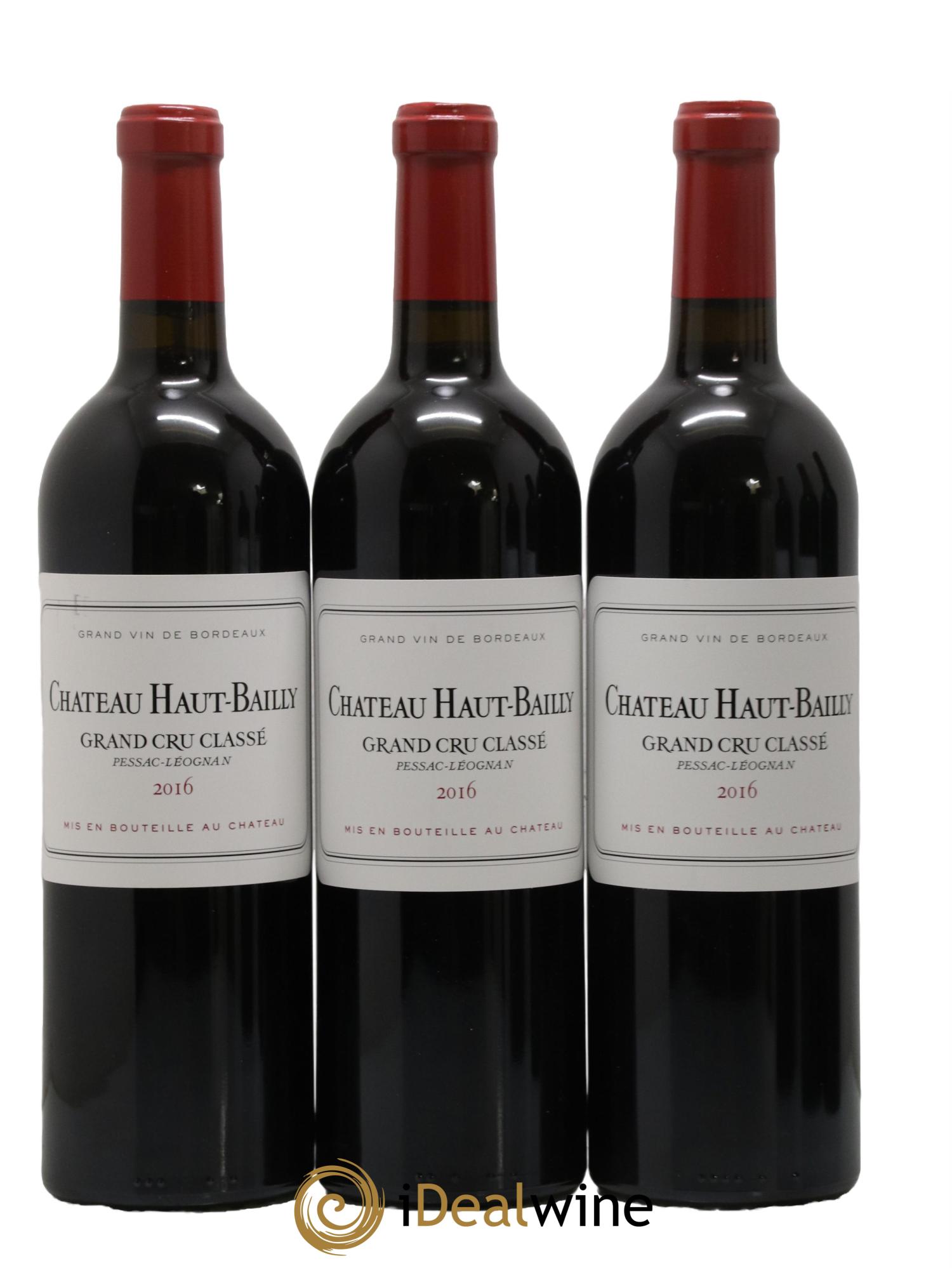 Château Haut-Bailly Cru Classé de Graves 2016 - Lot de 6 bouteilles - 1