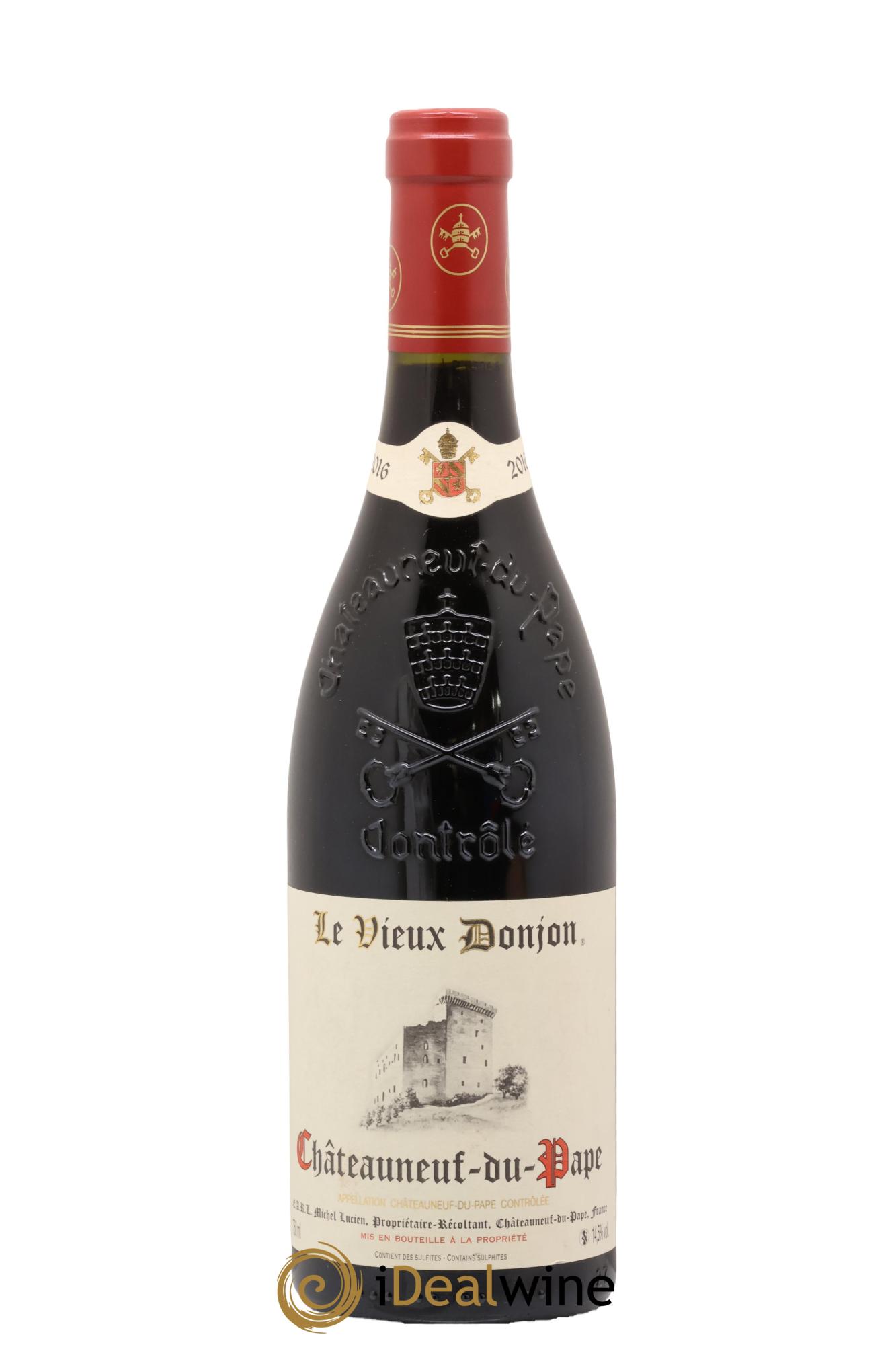 Châteauneuf-du-Pape Le Vieux Donjon Michel Lucien 2016 - Lot de 1 bouteille - 0