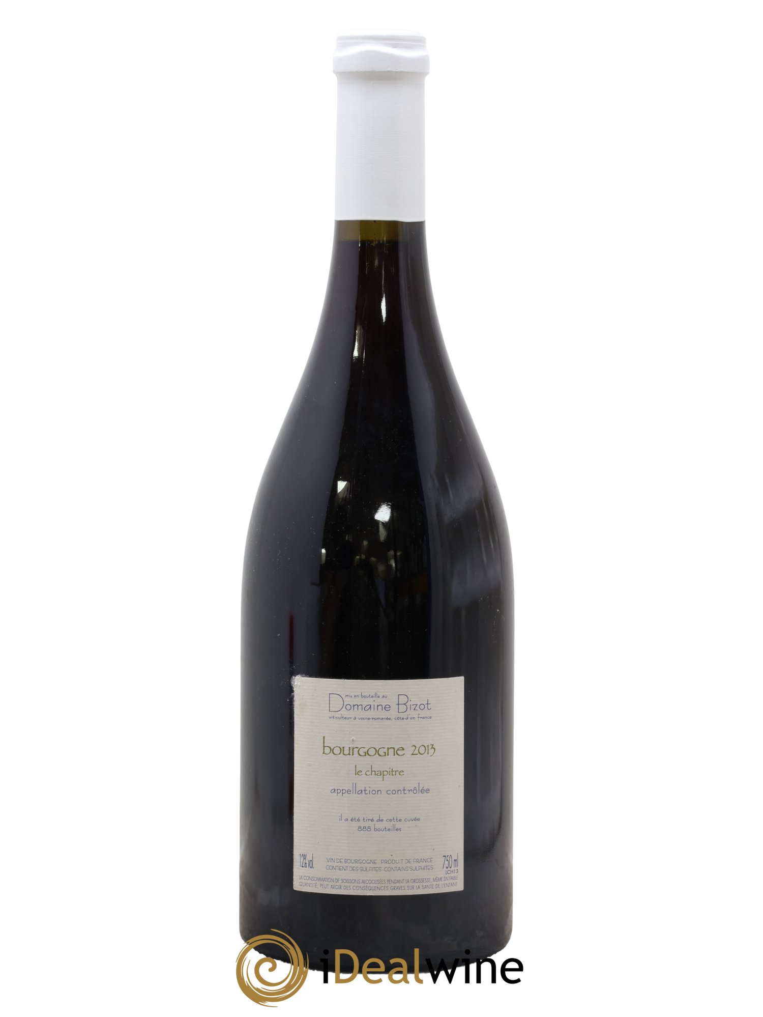 Bourgogne Le Chapitre Bizot (Domaine) 2013 - Lot de 1 bouteille - 1