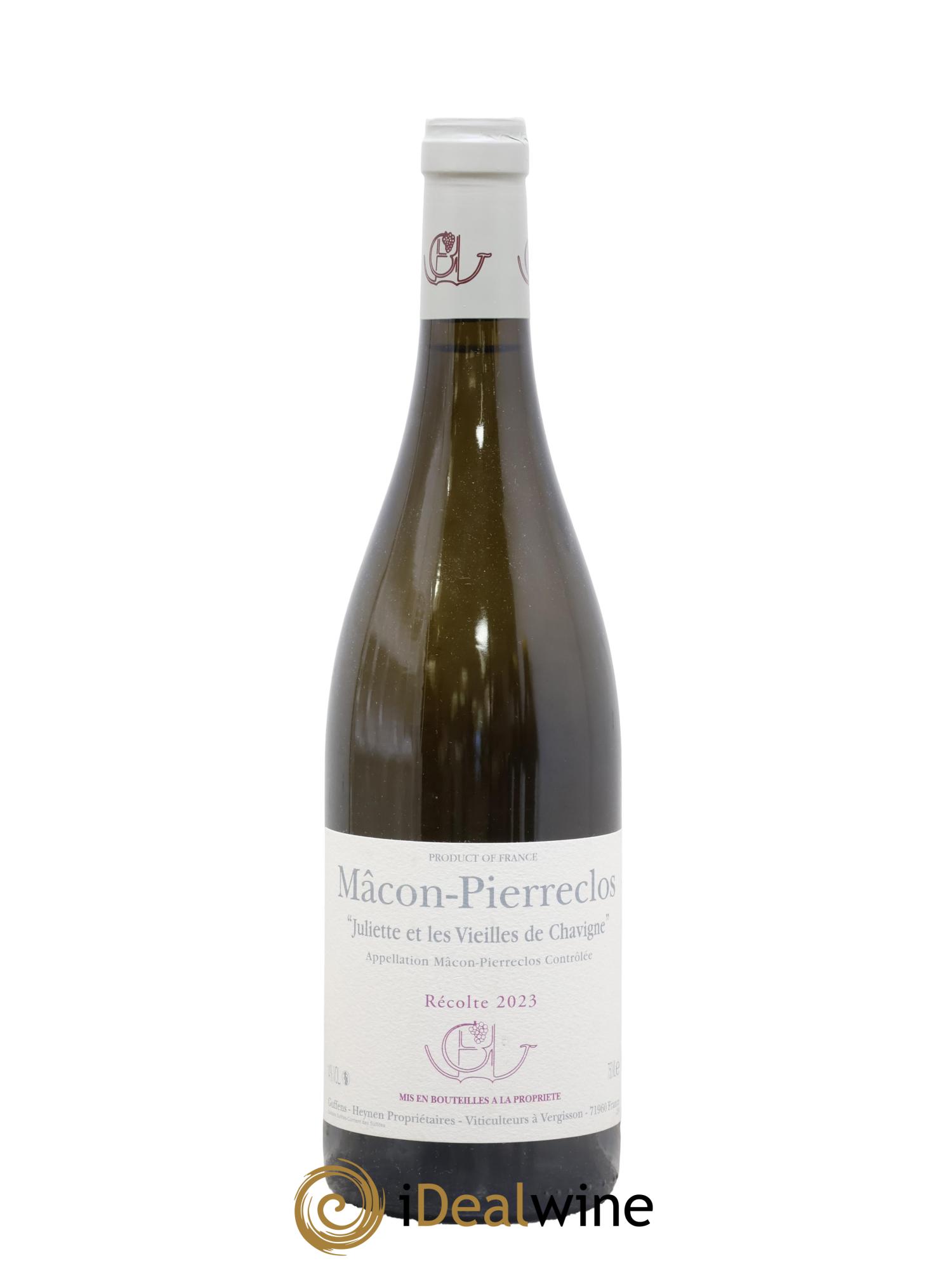 Mâcon-Pierreclos Juliette et Les Vieilles de Chavigne Guffens-Heynen 2023 - Lot of 1 bottle - 0