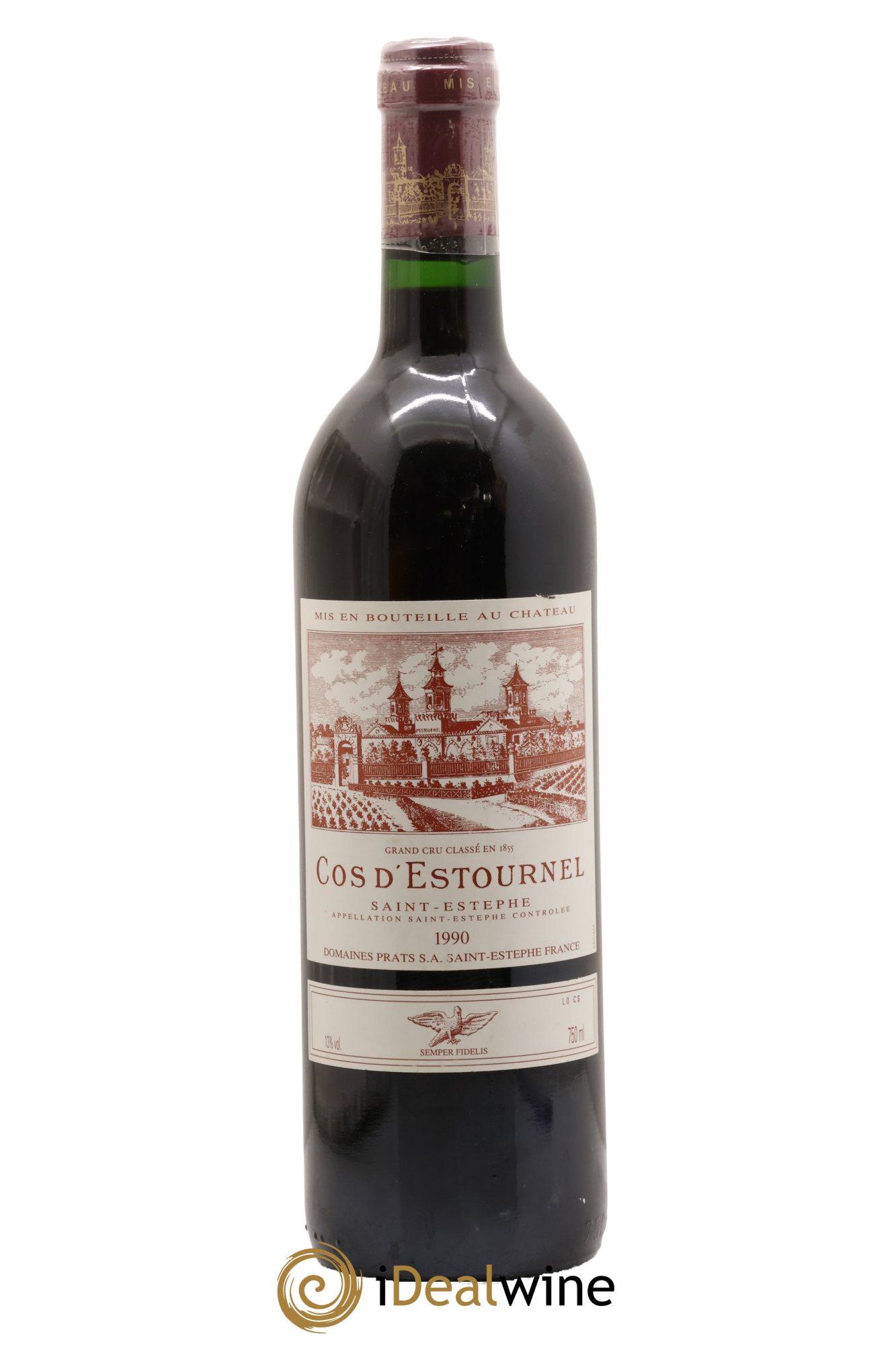 Cos d'Estournel 2ème Grand Cru Classé 1990 - Lotto di 1 bottiglia - 0