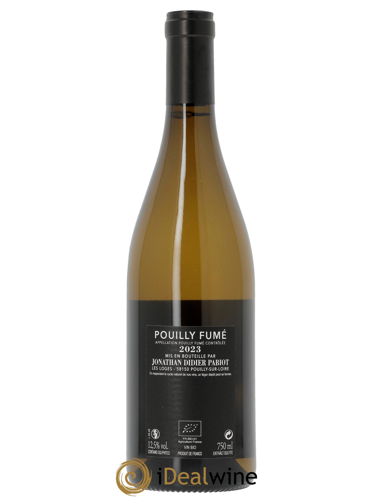 Pouilly-Fumé Luminance (anciennement Prédilection) Jonathan Didier Pabiot  2023 - Lot of 1 bottle - 1