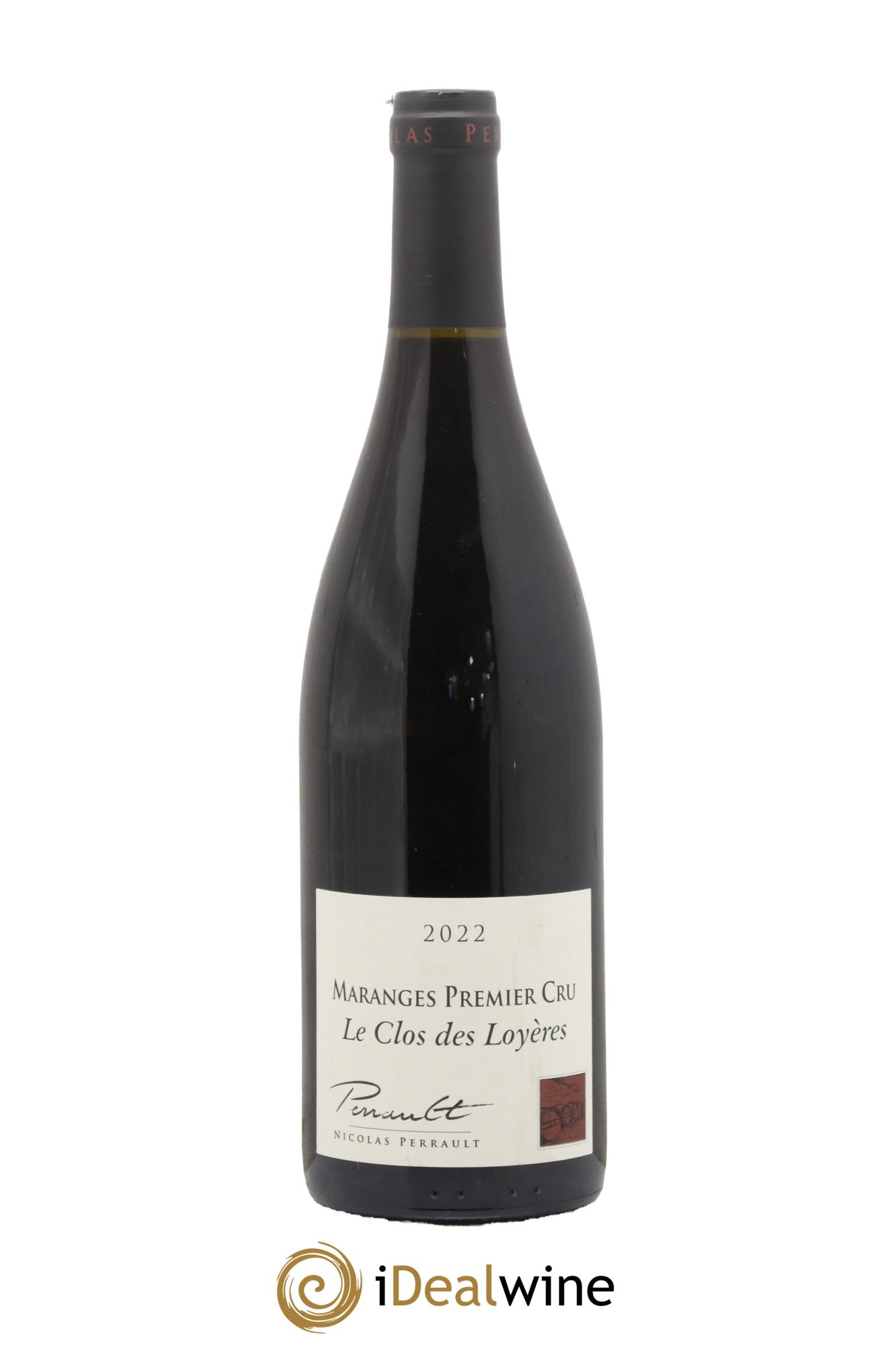 Maranges 1er Cru Le Clos Des Loyères Nicolas Perrault 2022 - Lot de 1 bouteille - 0