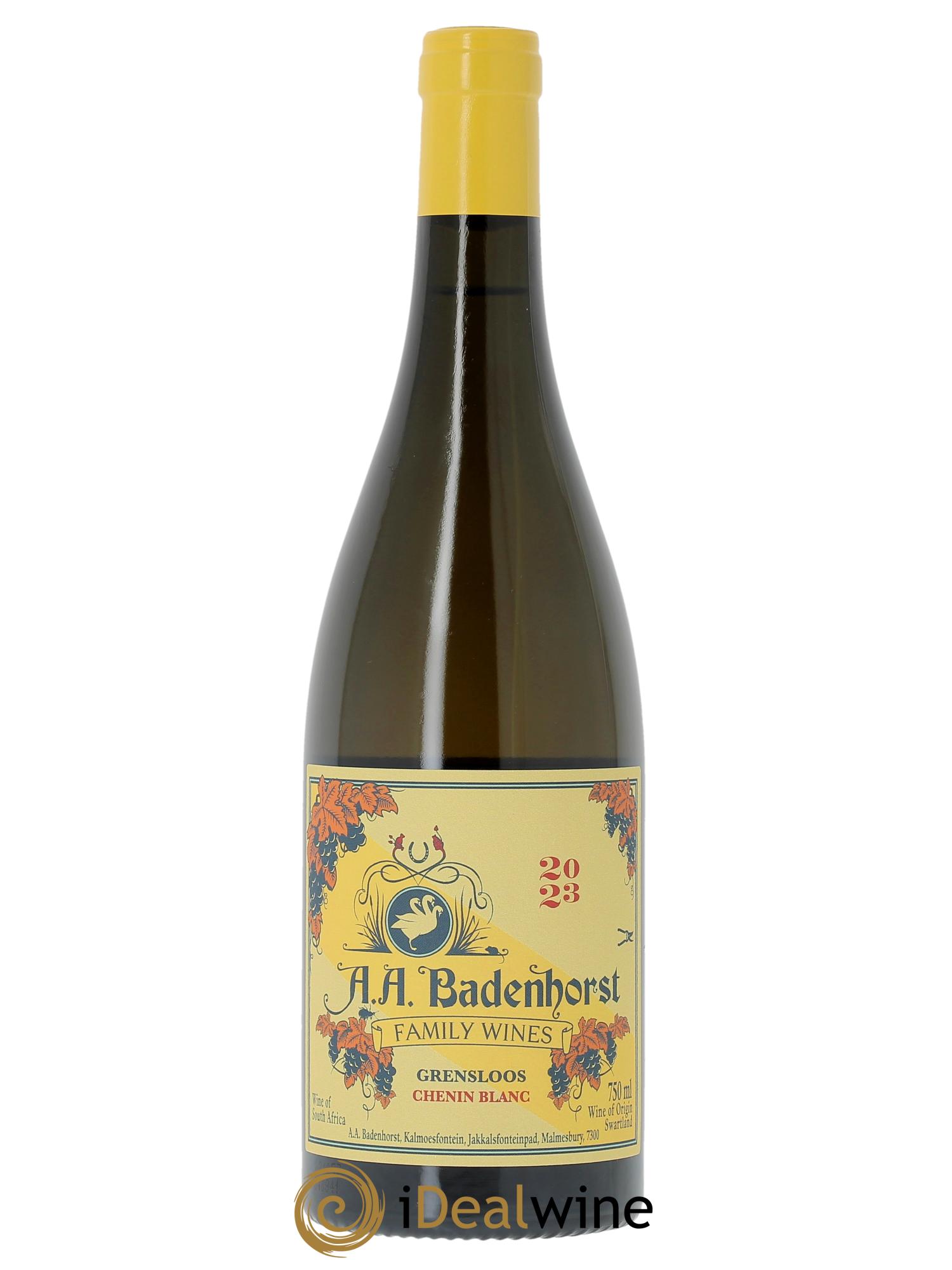 Swartland AA. Badenhorst Family Wines Glensloos Chenin 2023 - Lot de 1 bouteille - 0