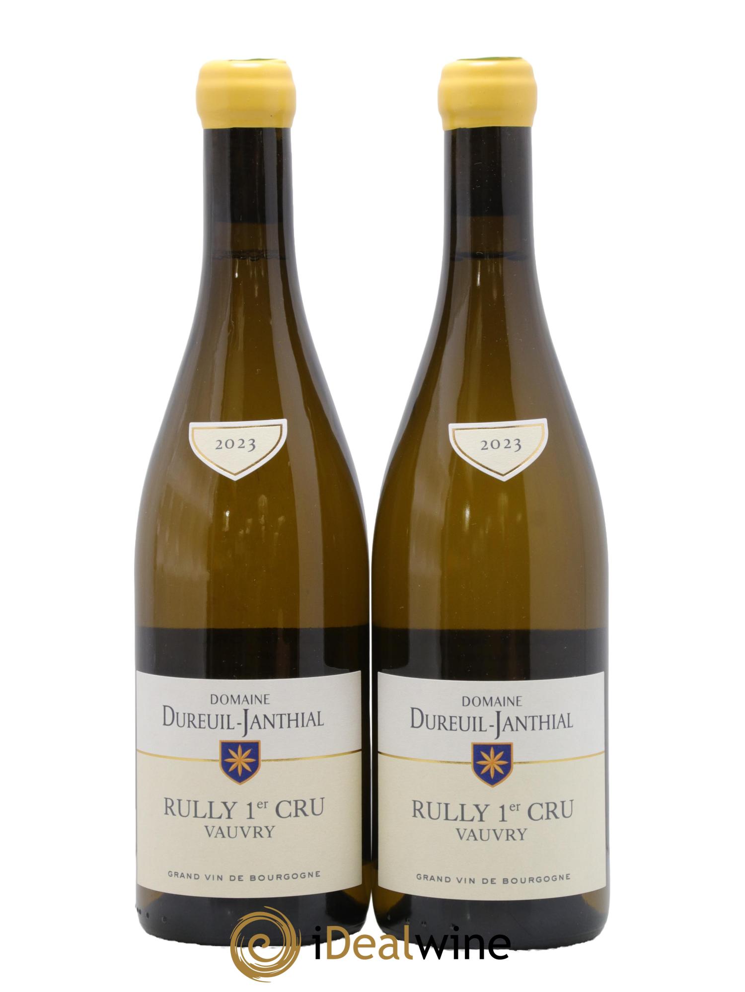 Rully 1er Cru Vauvry Vincent Dureuil-Janthial 2023 - Lot de 2 bouteilles - 0