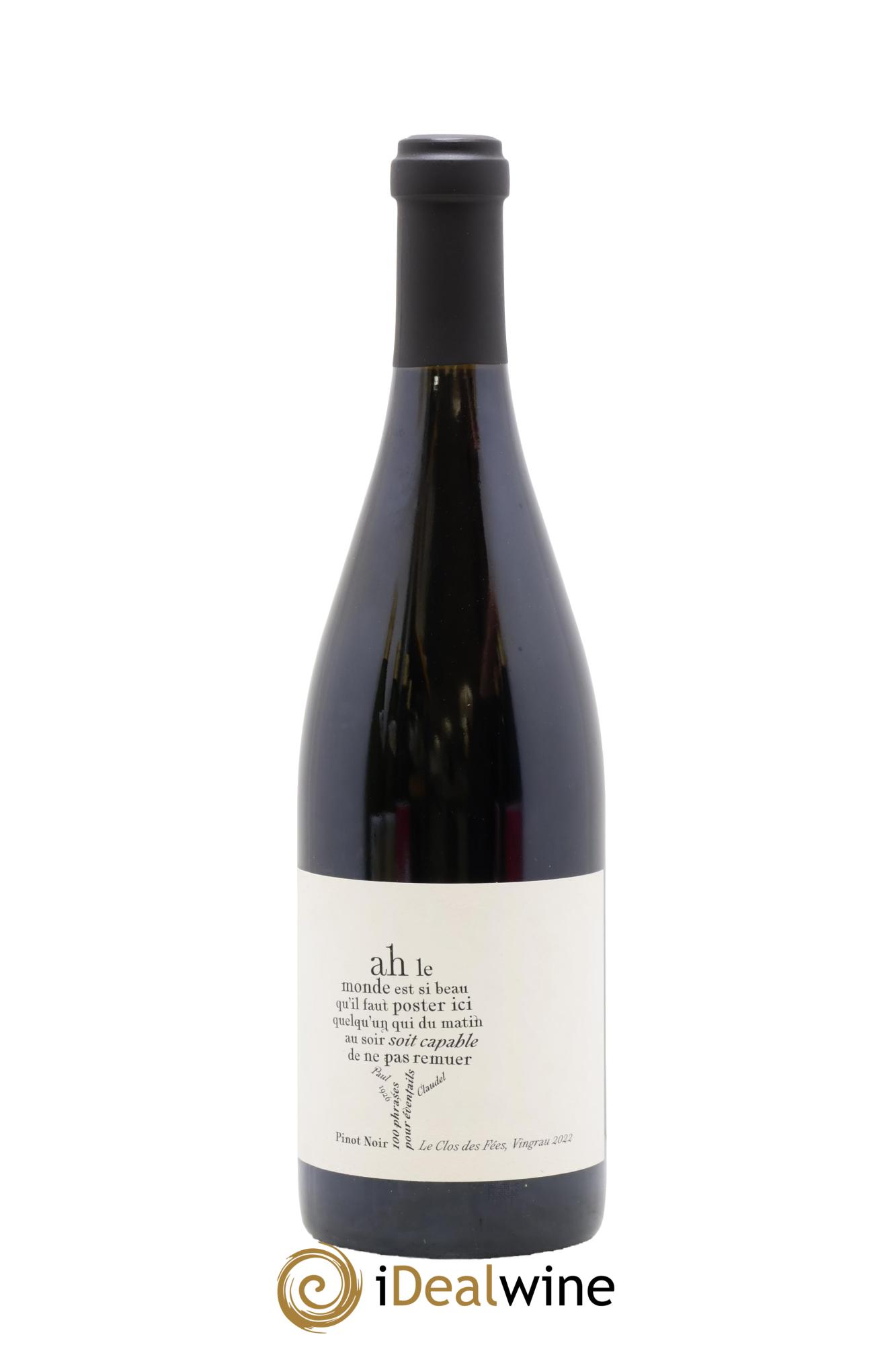 Côtes Catalanes Clos des Fées 100 Phrases pour éventails Hervé Bizeul 2022 - Posten von 1 Flasche - 1