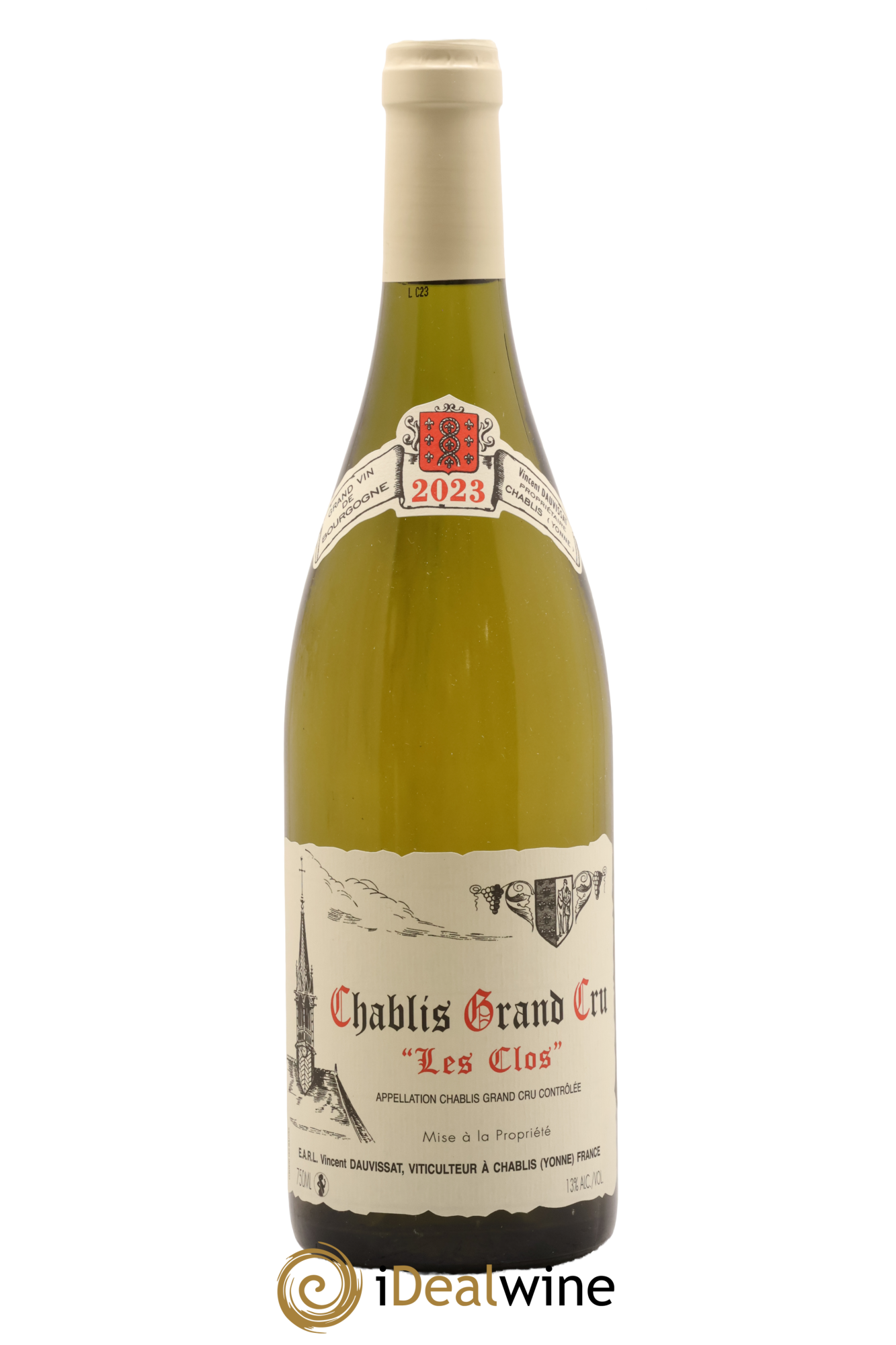 Chablis Grand Cru Les Clos Vincent Dauvissat (Domaine) 2023 - Posten von 1 Flasche - 0