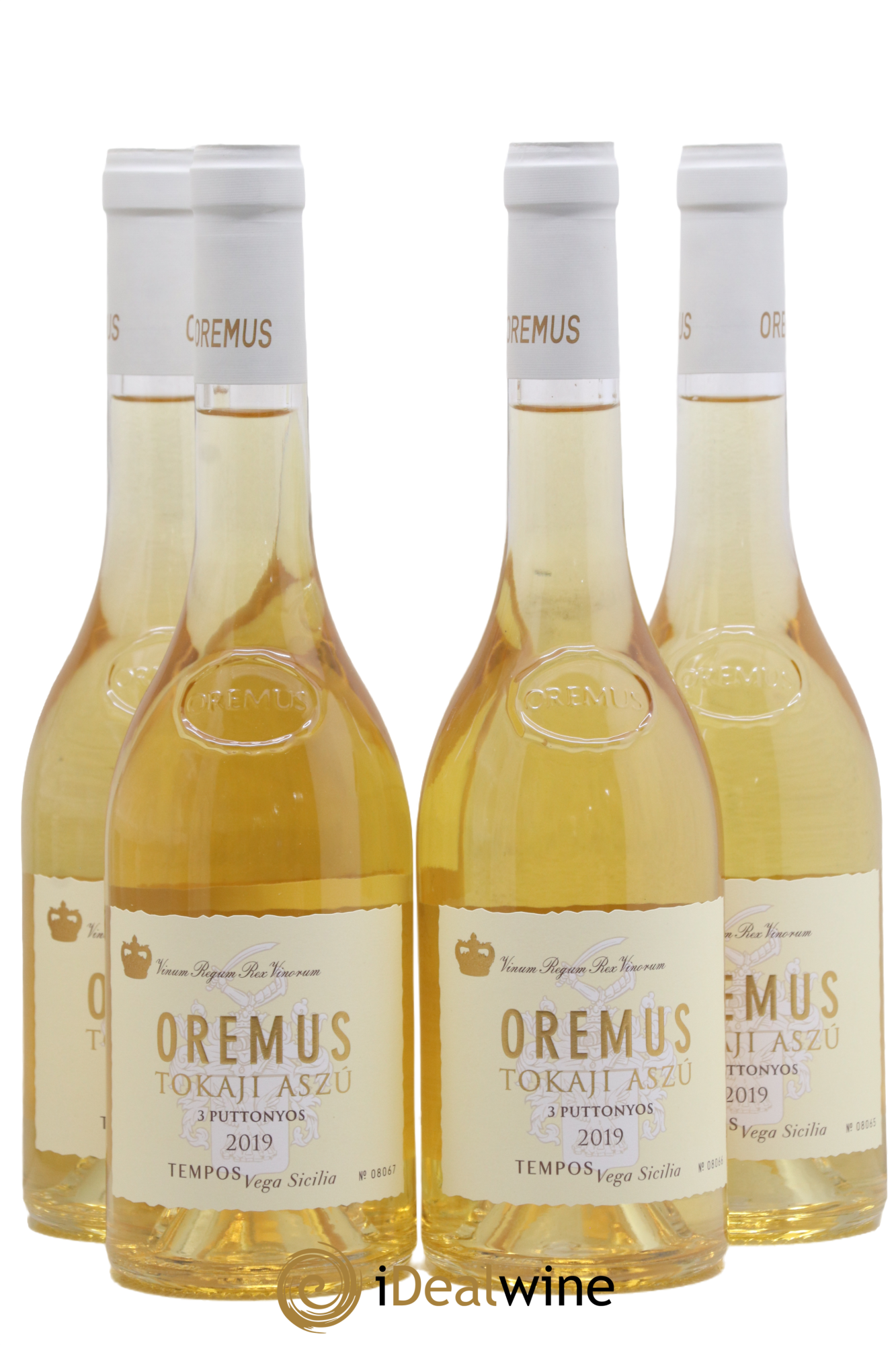 Tokaj Aszu 3 Puttonyos Oremus by Vega Sicilia 2019 - Lot de 4 format 50cls - 0