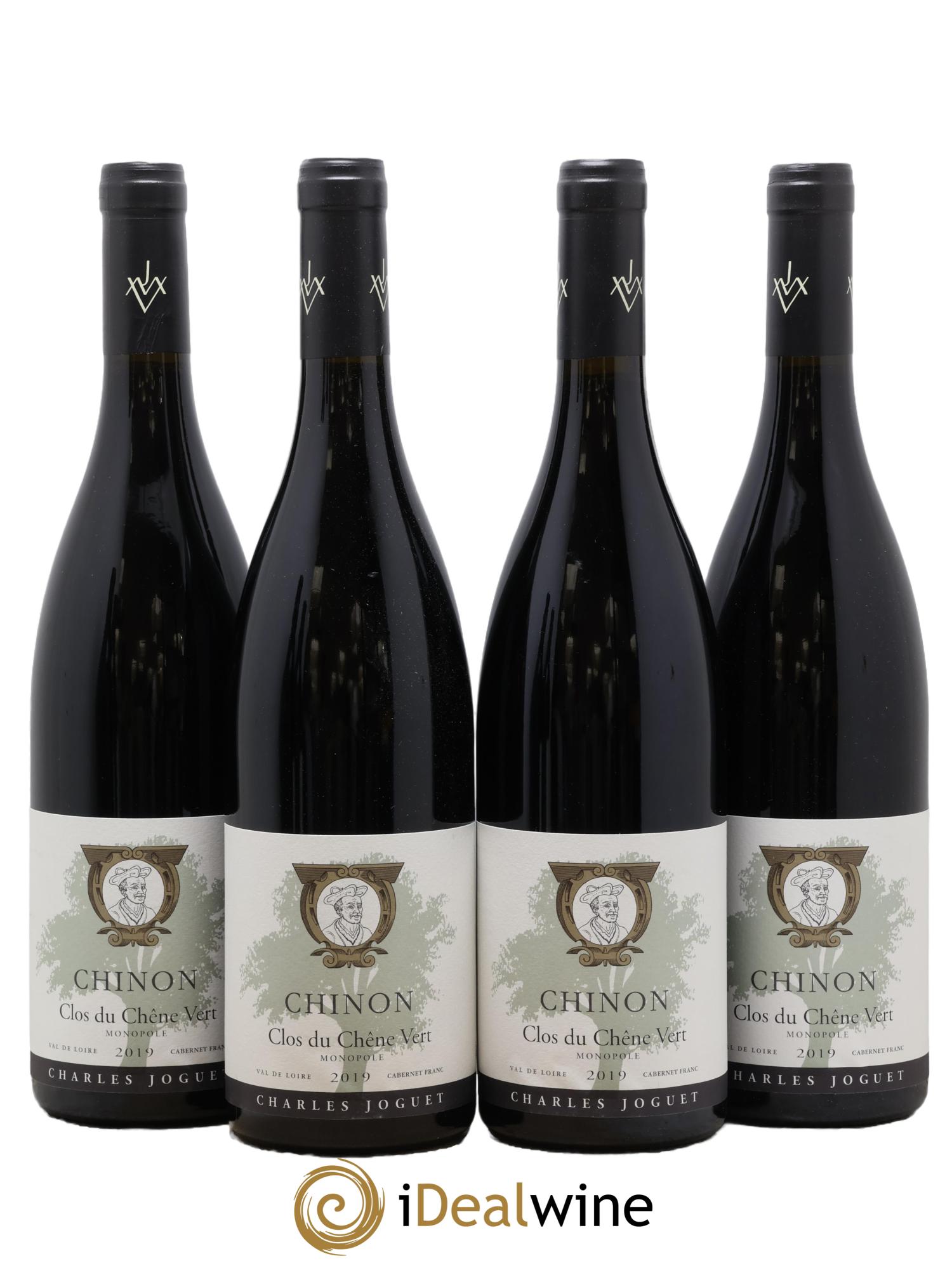 Chinon Clos du Chêne Vert Charles Joguet 2019 - Lot de 4 bouteilles - 0