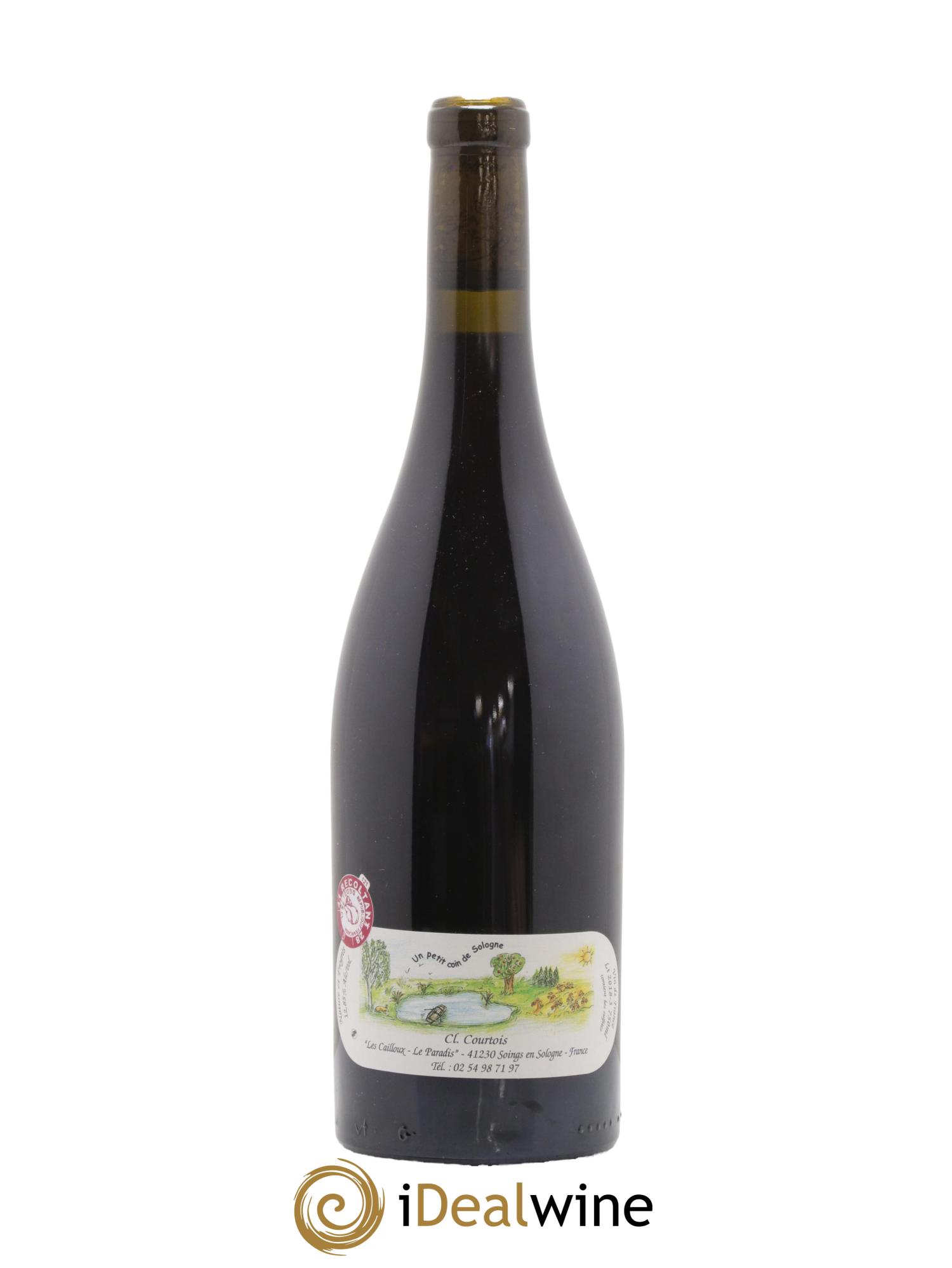 Vin de France Racines Les Cailloux du Paradis - Claude Courtois 2018 - Lot de 1 bouteille - 1