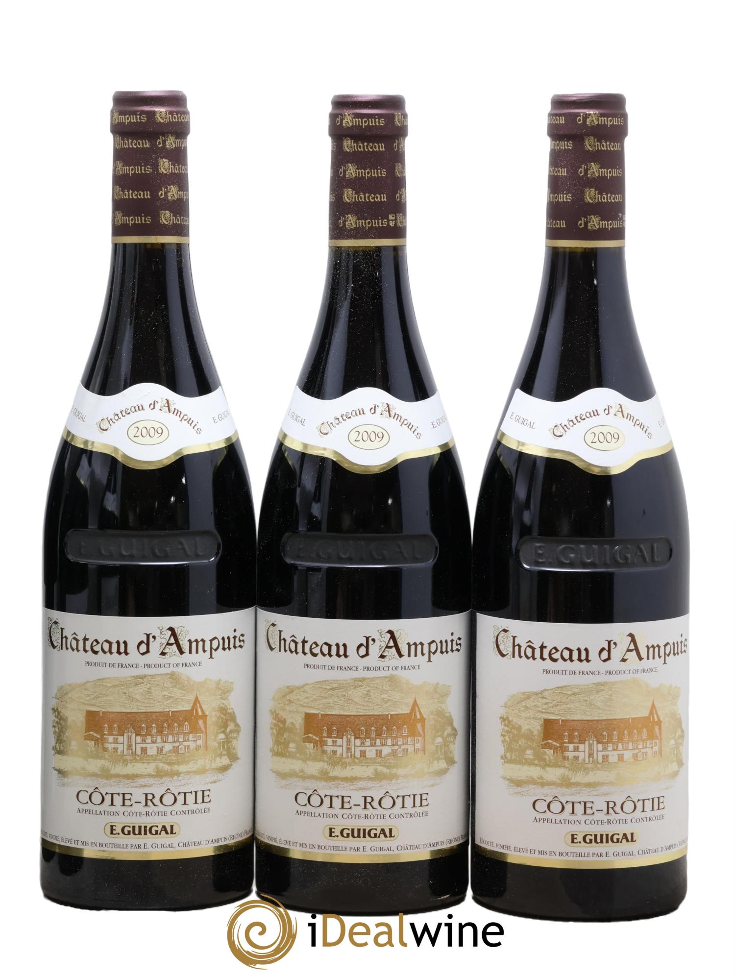 Côte-Rôtie Château d'Ampuis Guigal 2009 - Lot of 6 bottles - 1