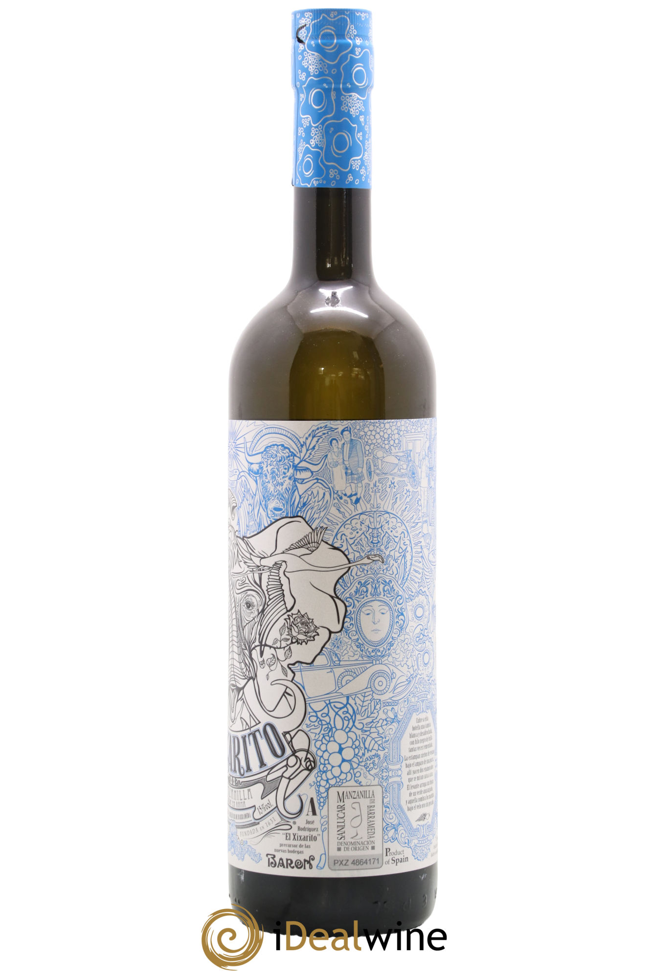 Espagne Manzanilla Pasada Xixarito Bodegas Baron - Posten von 1 Flasche - 1