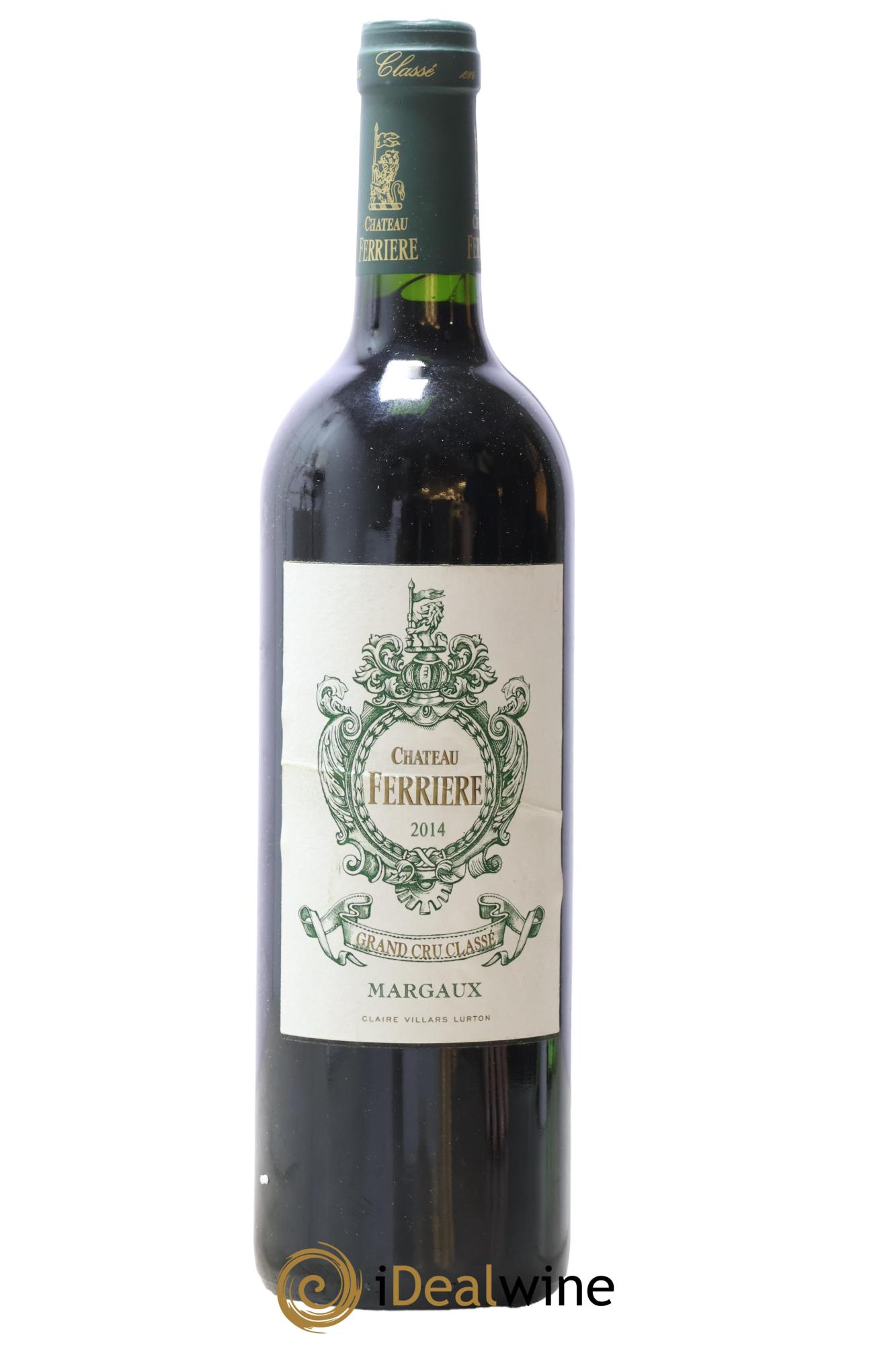 Château Ferrière 3ème Grand Cru Classé 2014 - Lot de 1 bouteille - 0