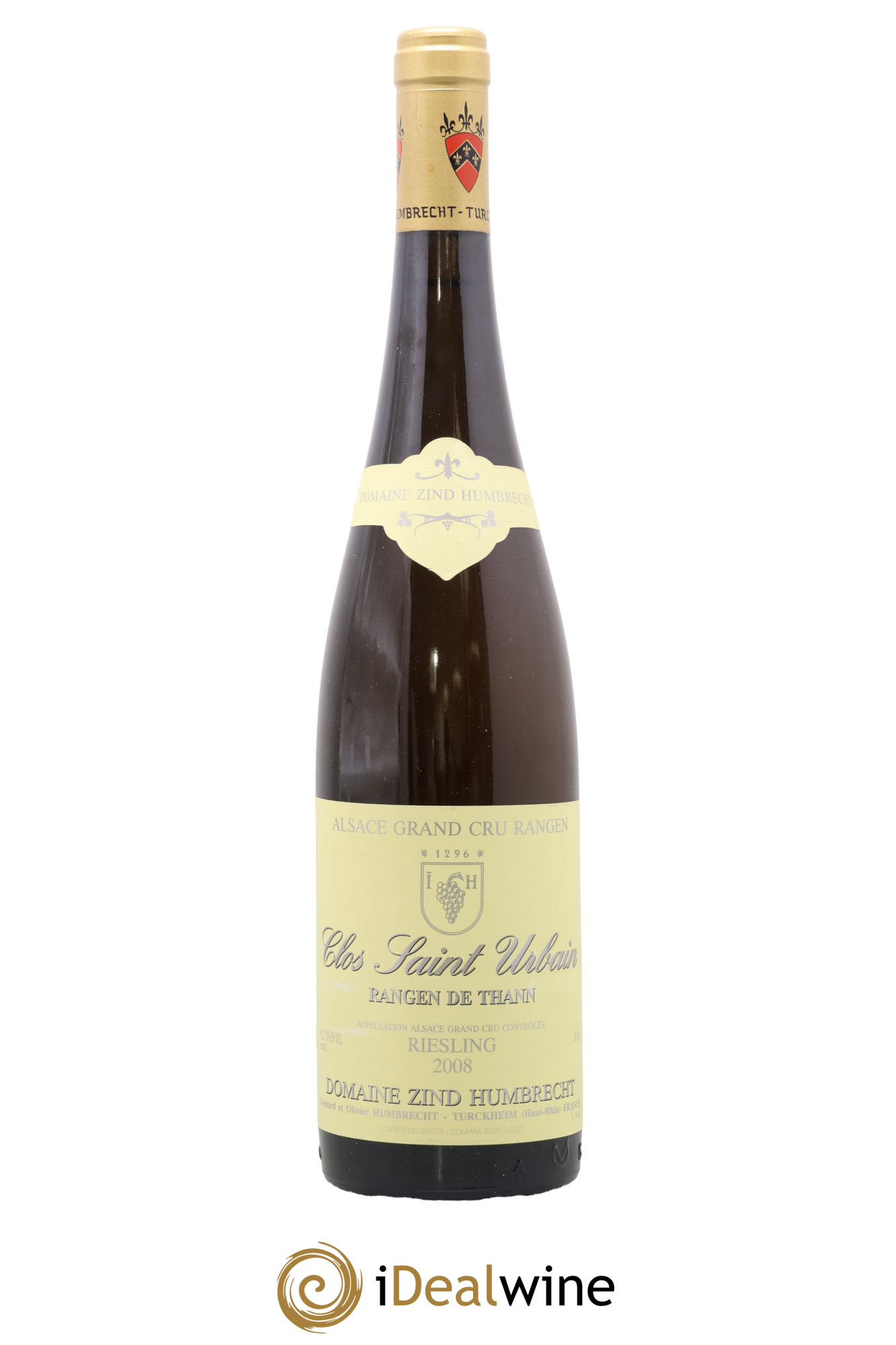 Alsace Riesling Grand Cru Rangen de Thann Clos Saint Urbain Zind-Humbrecht (Domaine) 2008 - Posten von 1 Flasche - 0