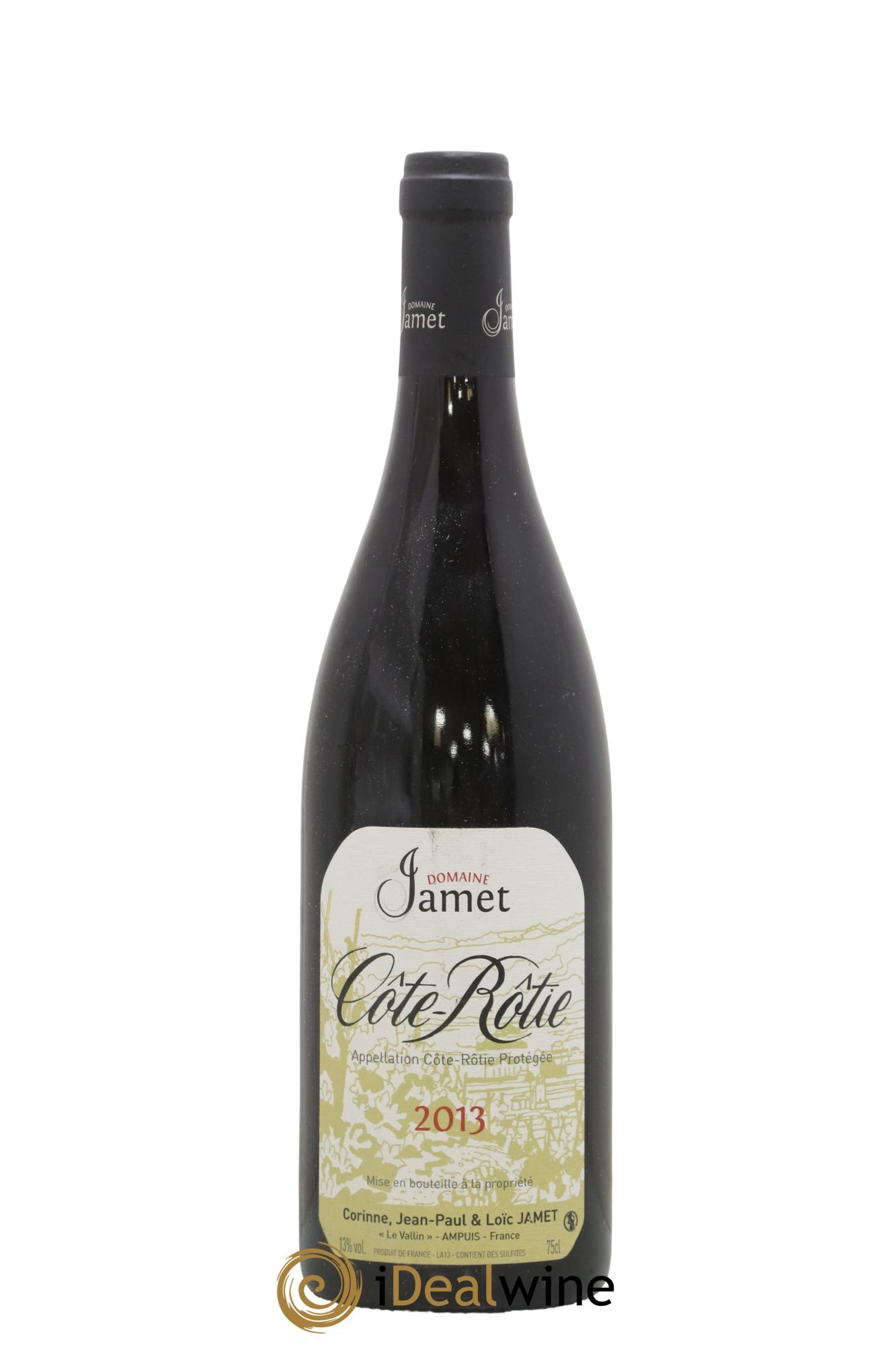 Côte-Rôtie Jamet (Domaine) 2013 - Lot de 1 bouteille - 0