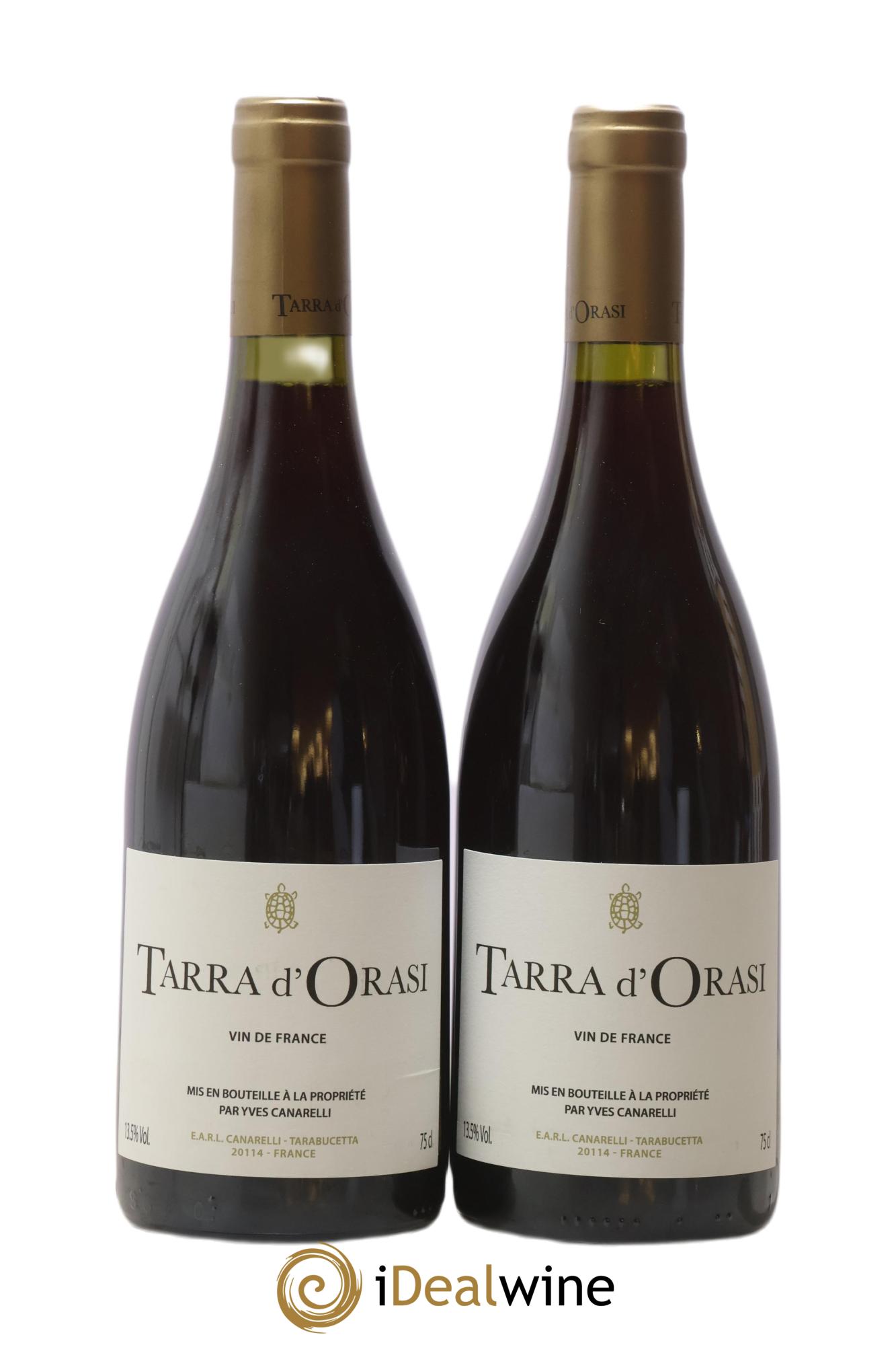 Vin de France Tarra d'Orasi Clos Canarelli 2018 - Posten von 2 Flaschen - 0