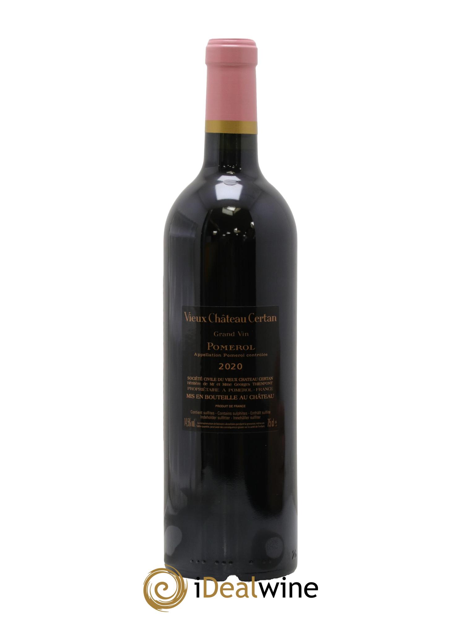 Vieux Château Certan 2020 - Lot de 1 bouteille - 2