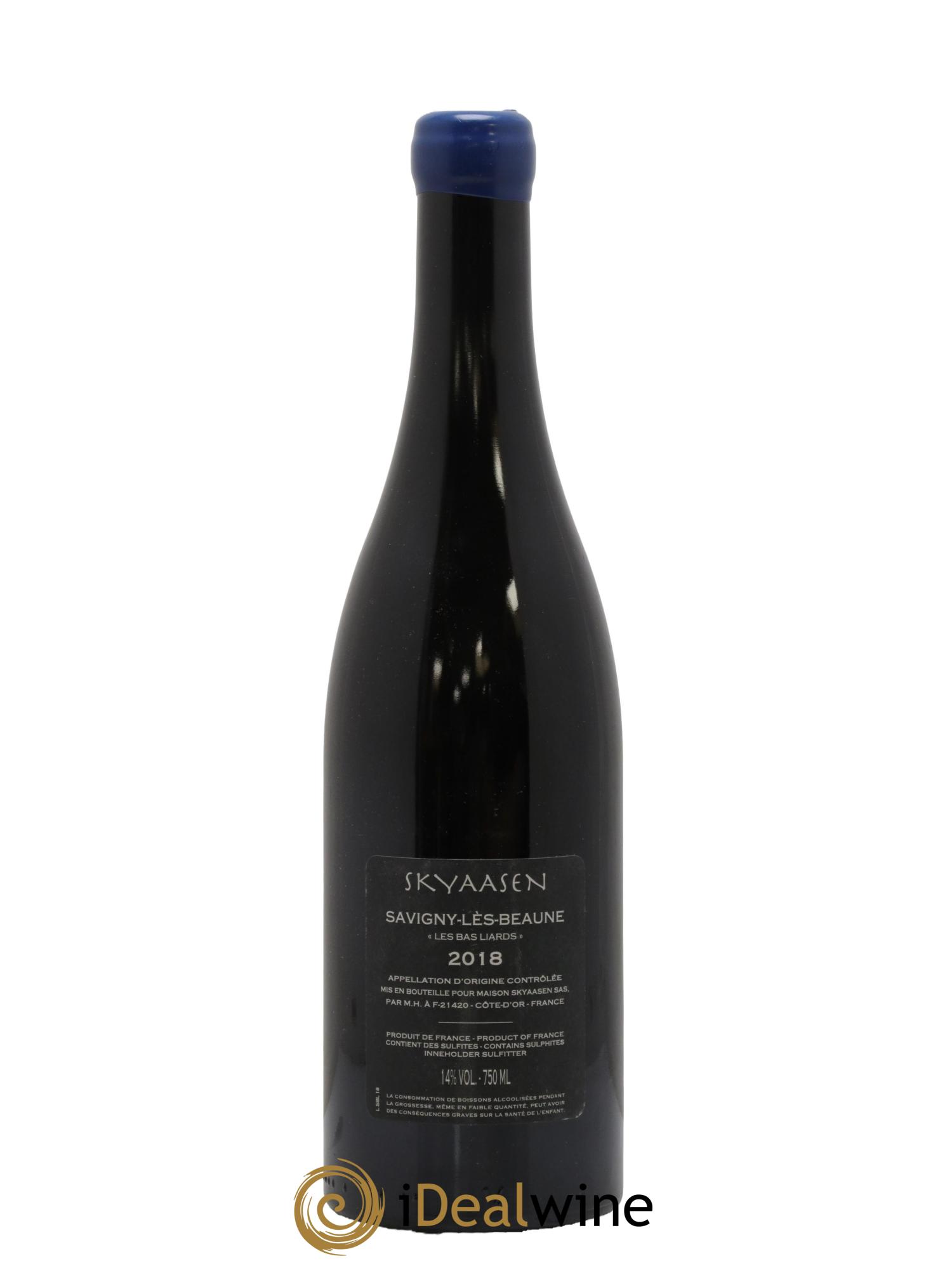 Savigny-lès-Beaune Les Bas Liards Maison Skyaasen 2018 - Lot de 1 bouteille - 1