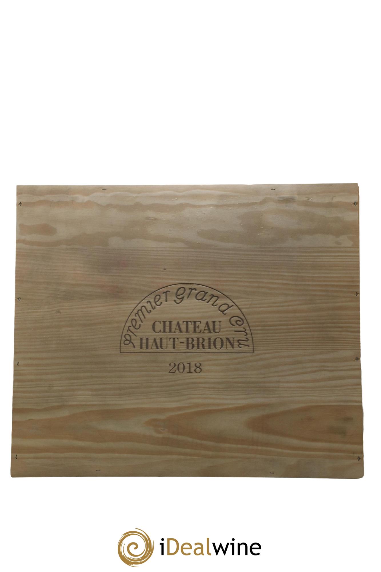 Château Haut Brion 1er Grand Cru Classé 2018 - Lot de 6 bouteilles - 6