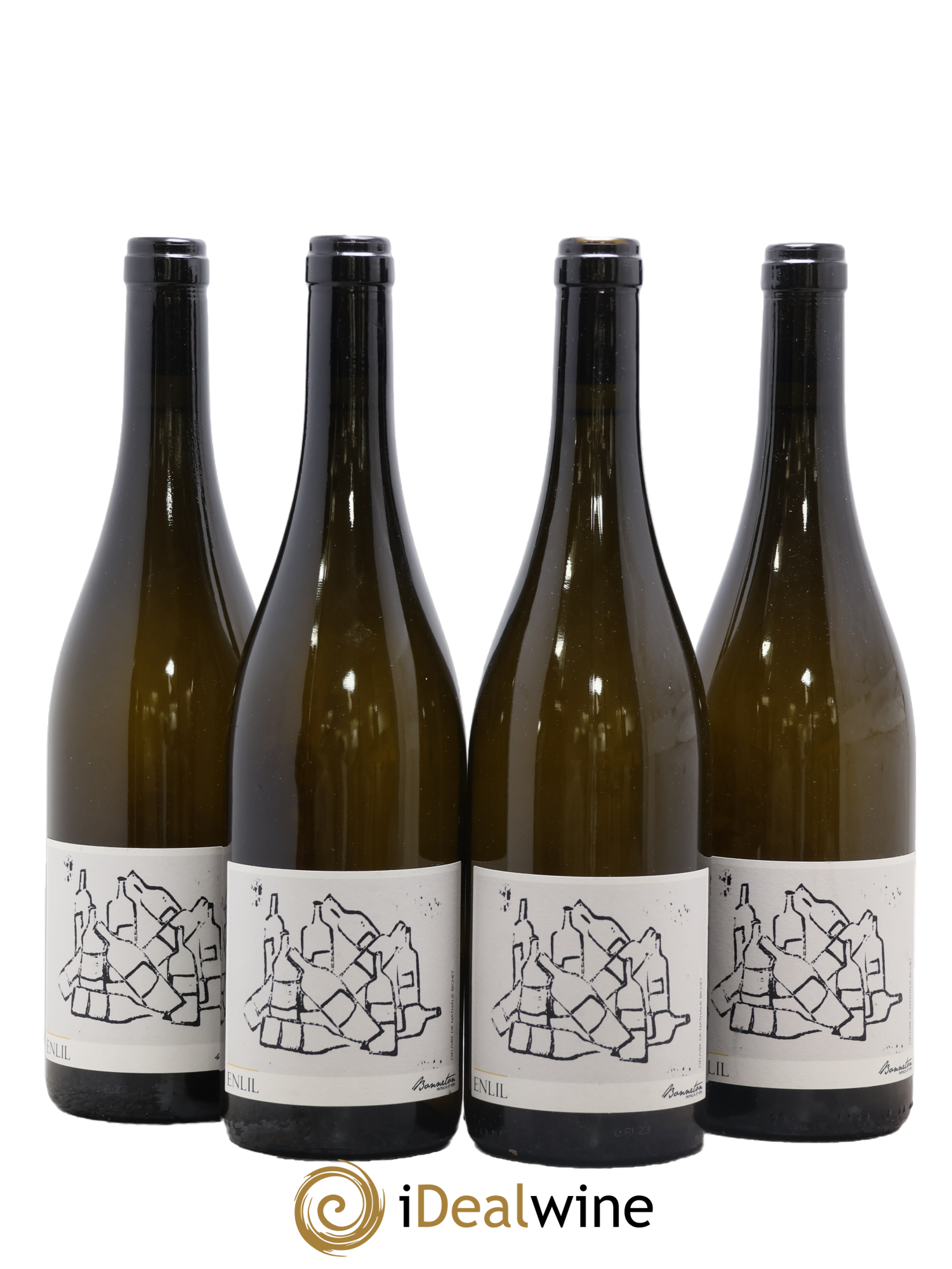 Vin de France Enlil Domaine de l'Alezan Remi & Patricia Bonneton 2023 - Lot de 4 bouteilles - 0