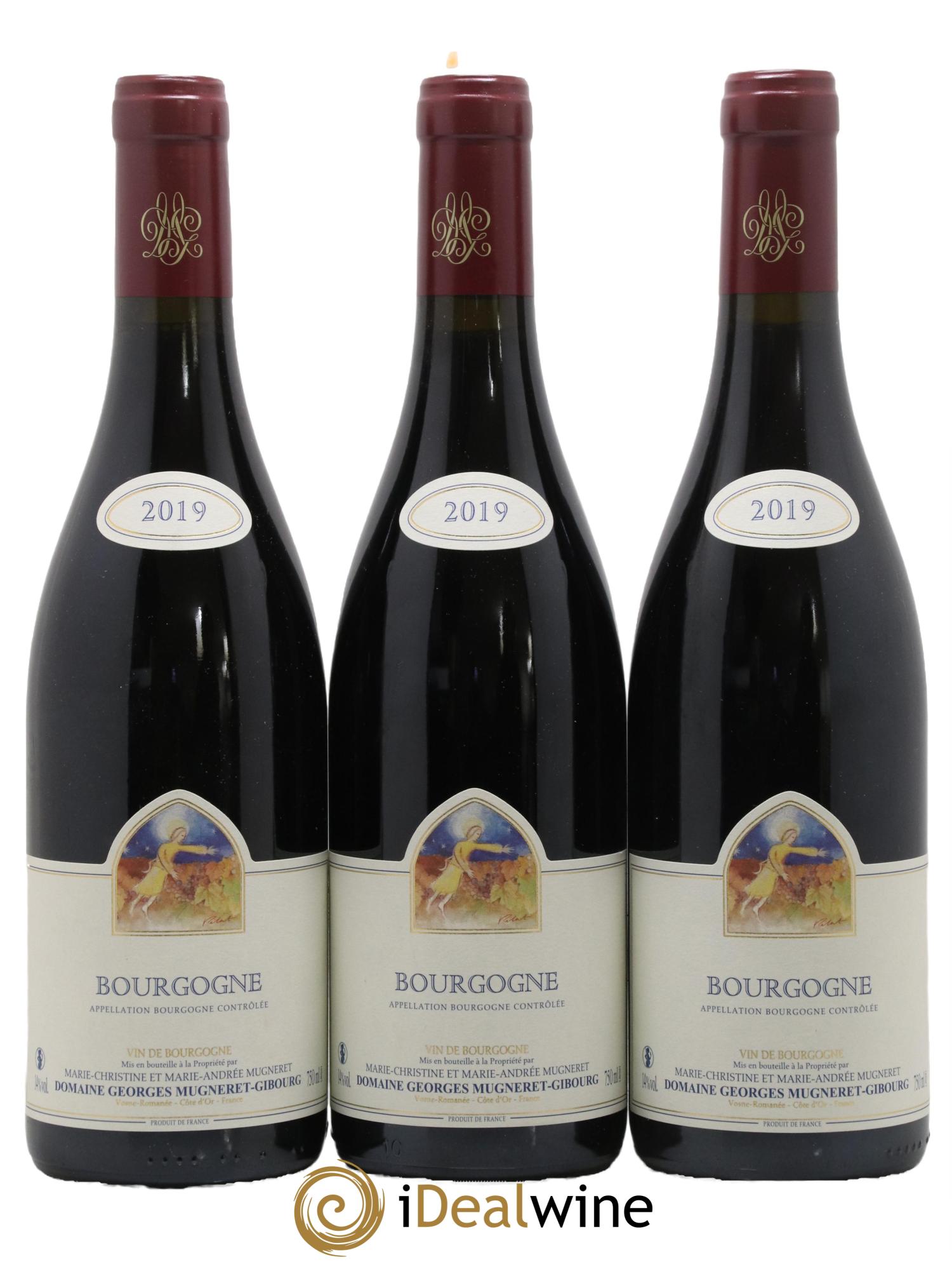 Bourgogne Mugneret-Gibourg (Domaine) 2019 - Lot de 3 bouteilles - 0
